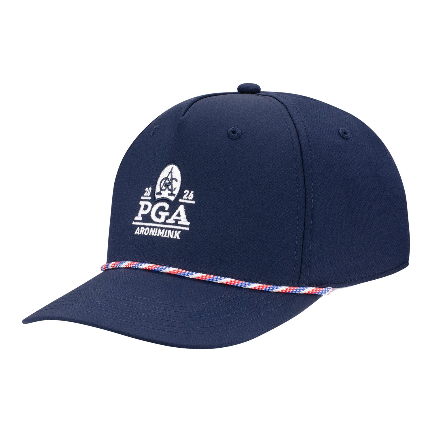 Ahead 2026 PGA Championship Alto Americana Rope Hat in Navy - Angled Right Side View