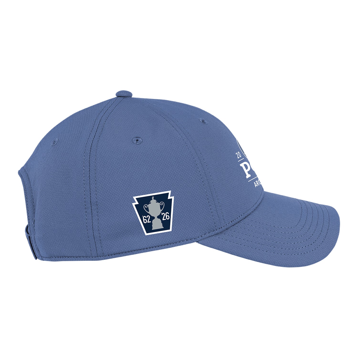 Ahead 2026 PGA Championship Stratus Logo & Keystone Performance Hat in Mineral - Front View
