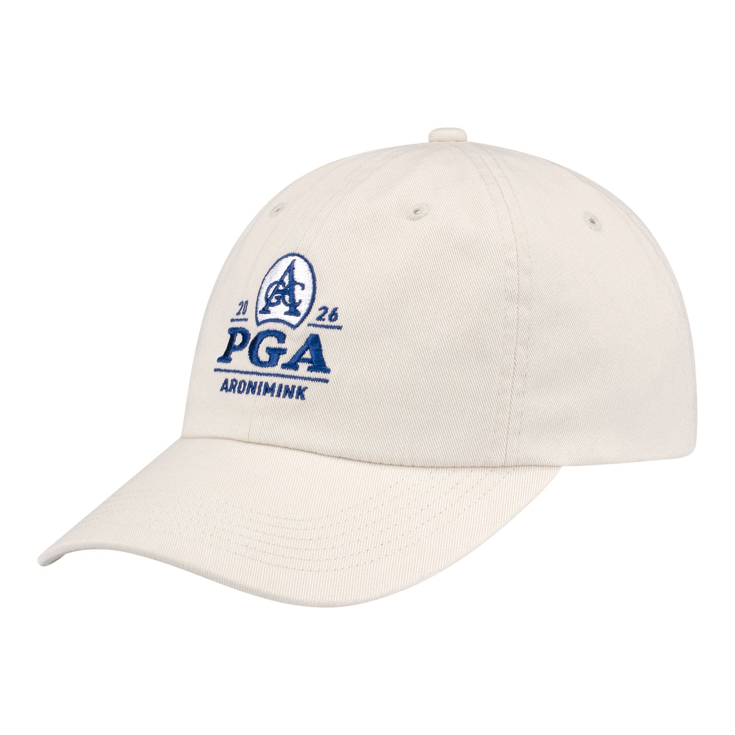 Imperial 2026 PGA Championship Original Cotton Hat in Putty - Angled Front Left View