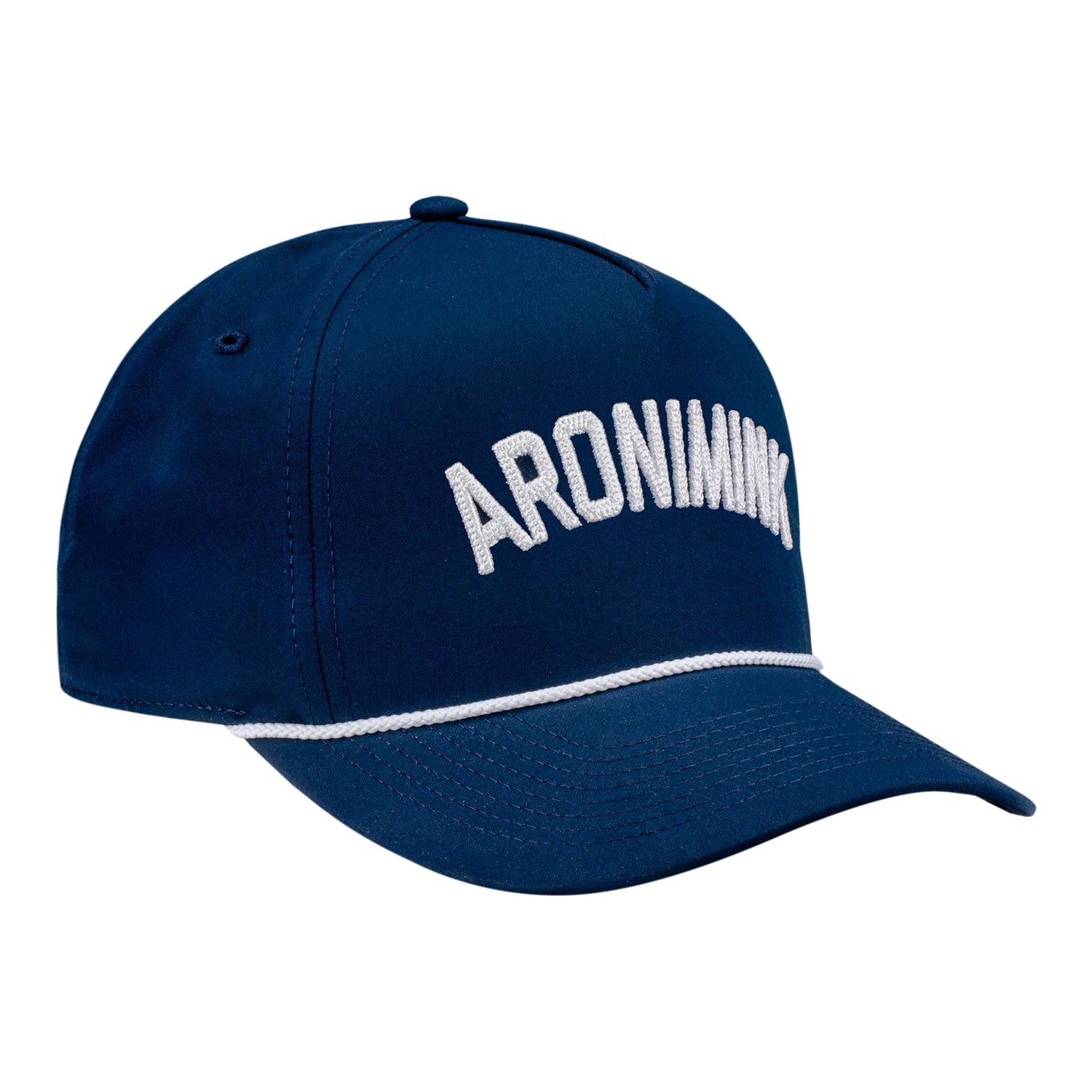 Imperial 2026 PGA Championship Wrightson Rope Hat in Navy and White - Angled Front Left View