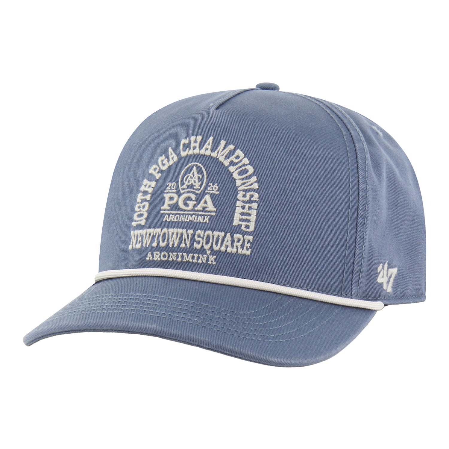 '47 Brand 2026 PGA Championship Canyon Ranchero Hitch Hat in Basalt Grey - Front View