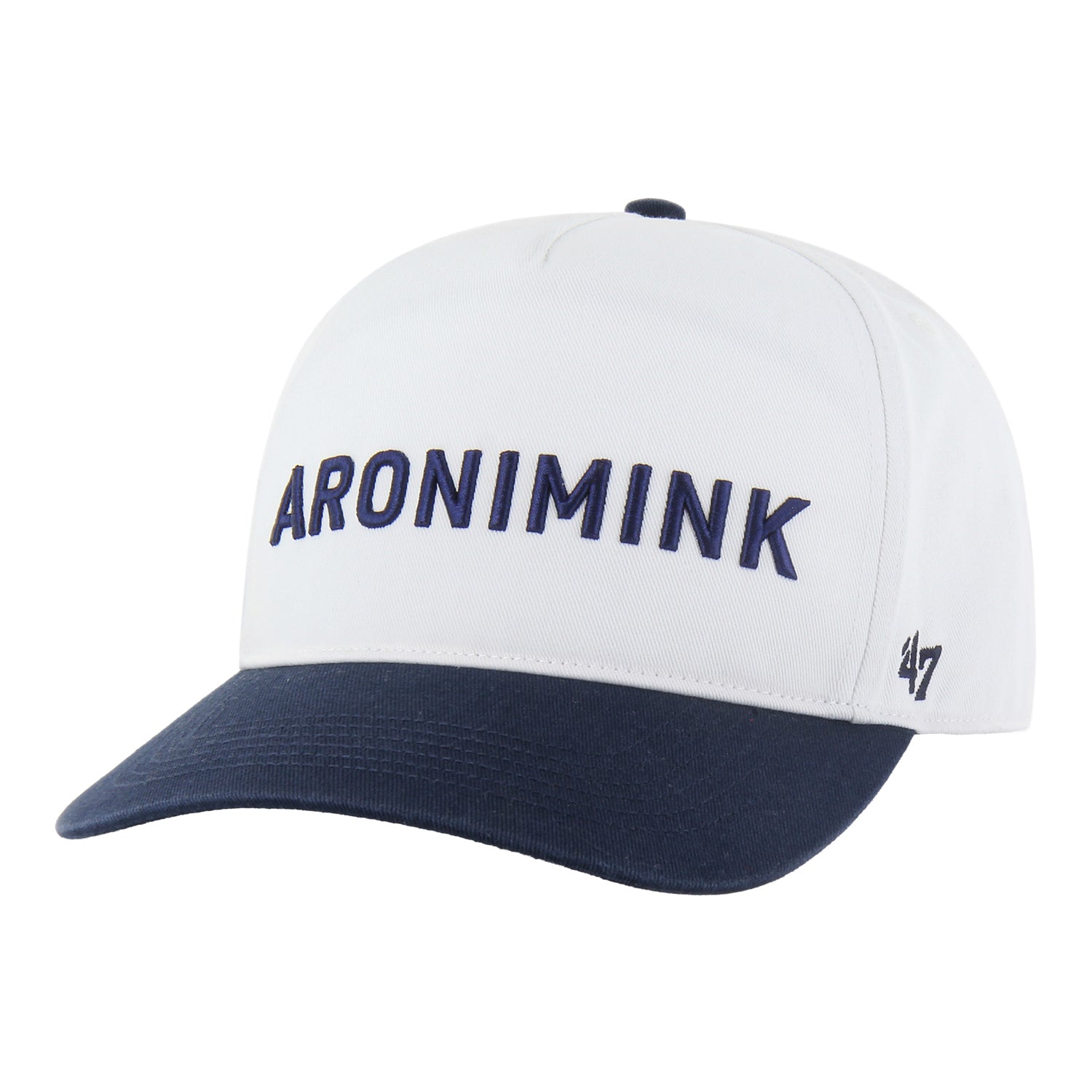 '47 Brand 2026 PGA Championship Double Header Script Text Hat in White - Angled Front Right View