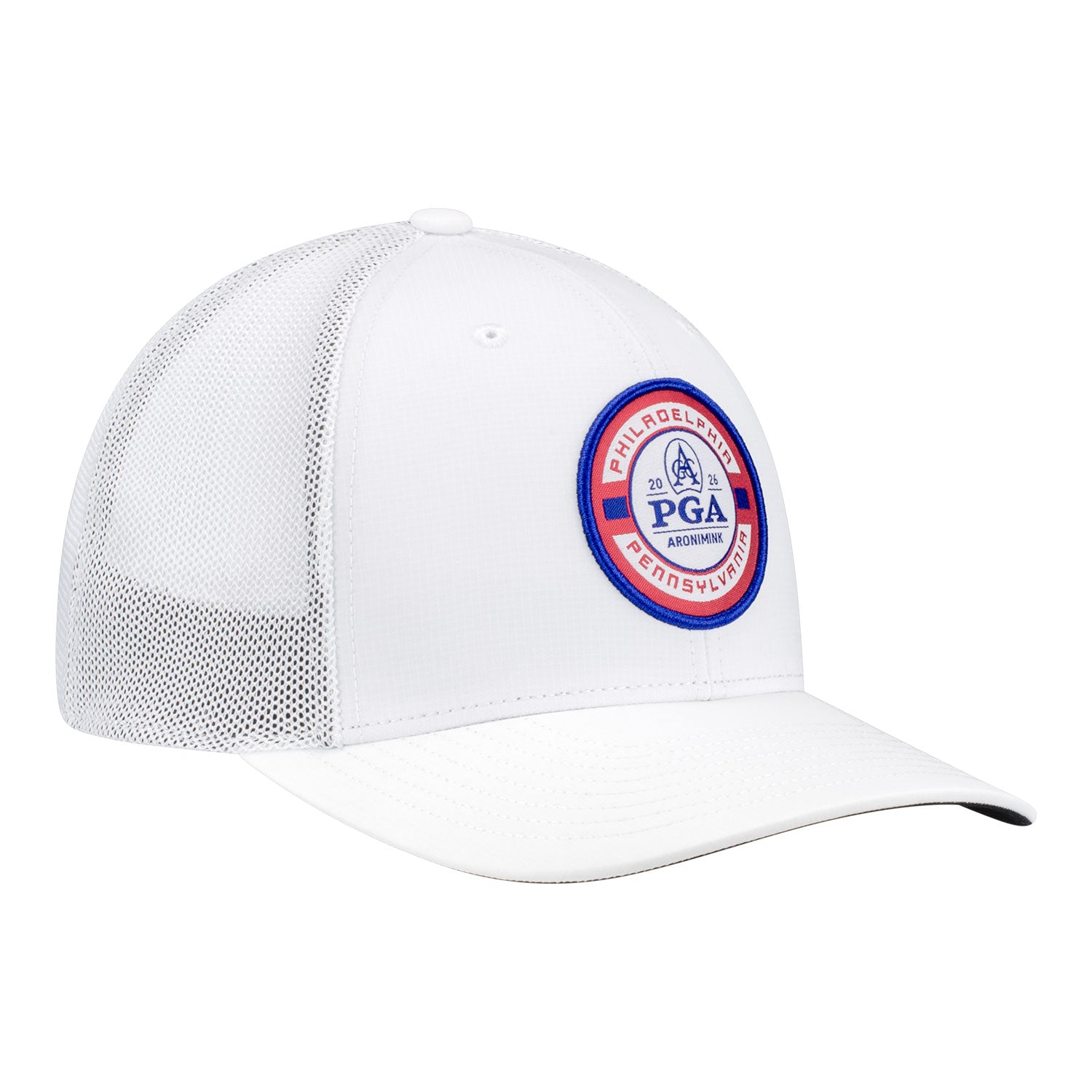 '47 Brand 2026 PGA Championship Strand Tracker Hat in White - Angled Front Left View