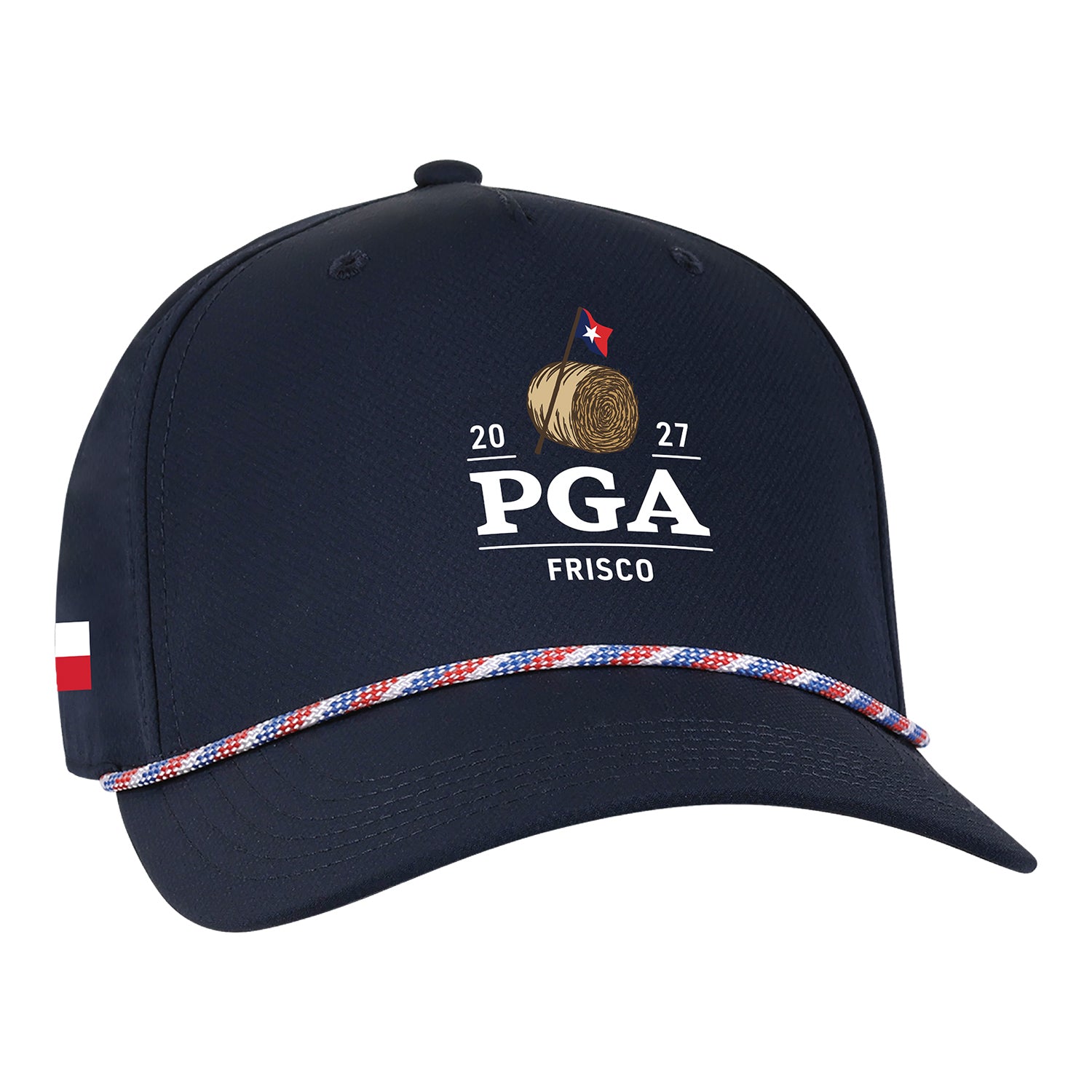 Ahead 2027 PGA Championship Classic Fit Alto Performance Rope Hat in Navy - Front