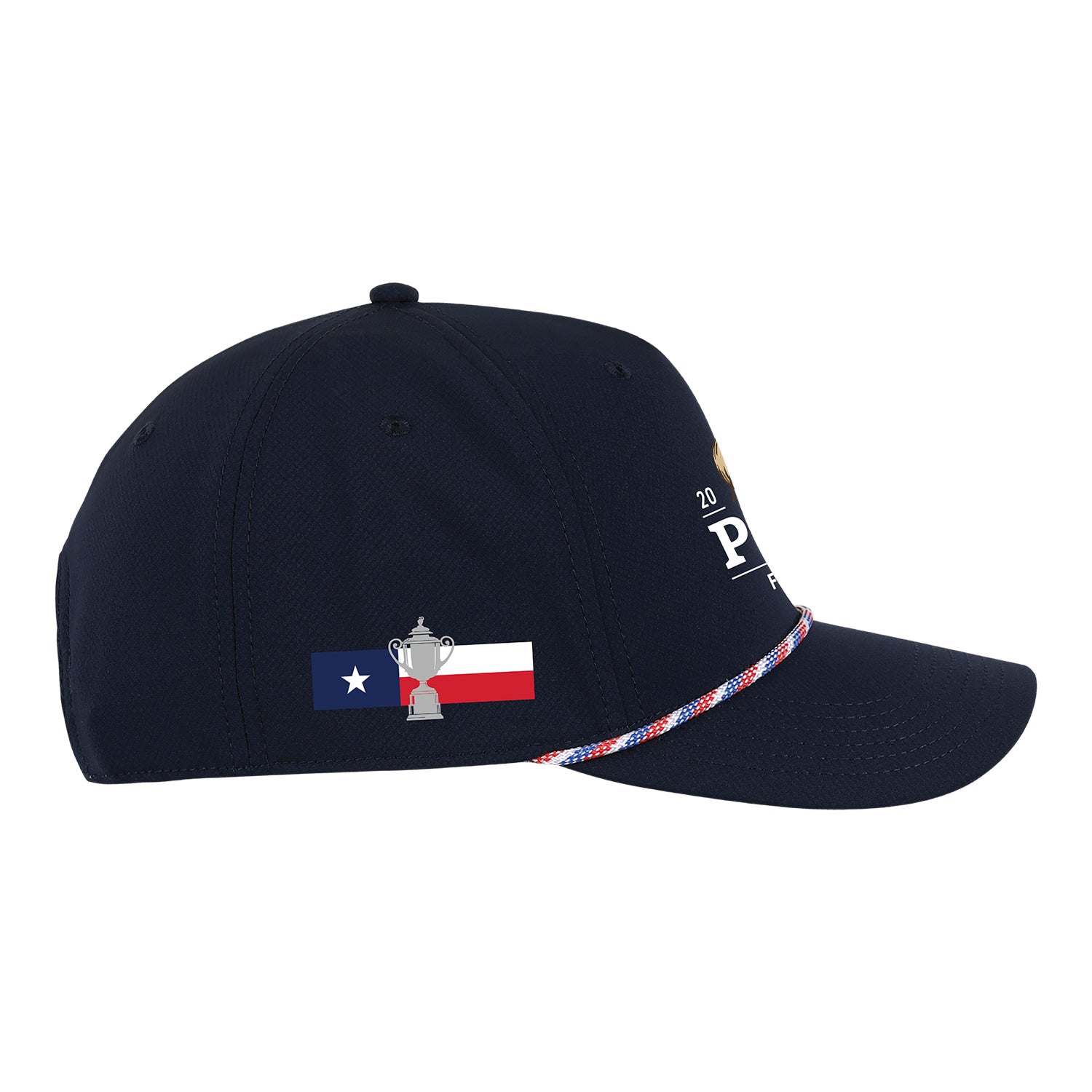 Ahead 2027 PGA Championship Classic Fit Alto Performance Rope Hat in Navy - Front