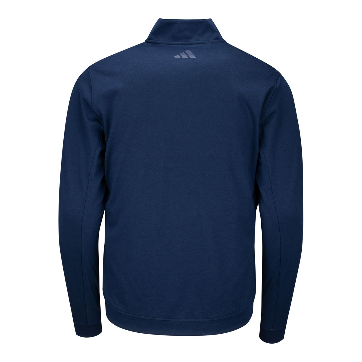 Adidas 2024 PGA Championship Elevated Quarter Zip in Navy - Back View