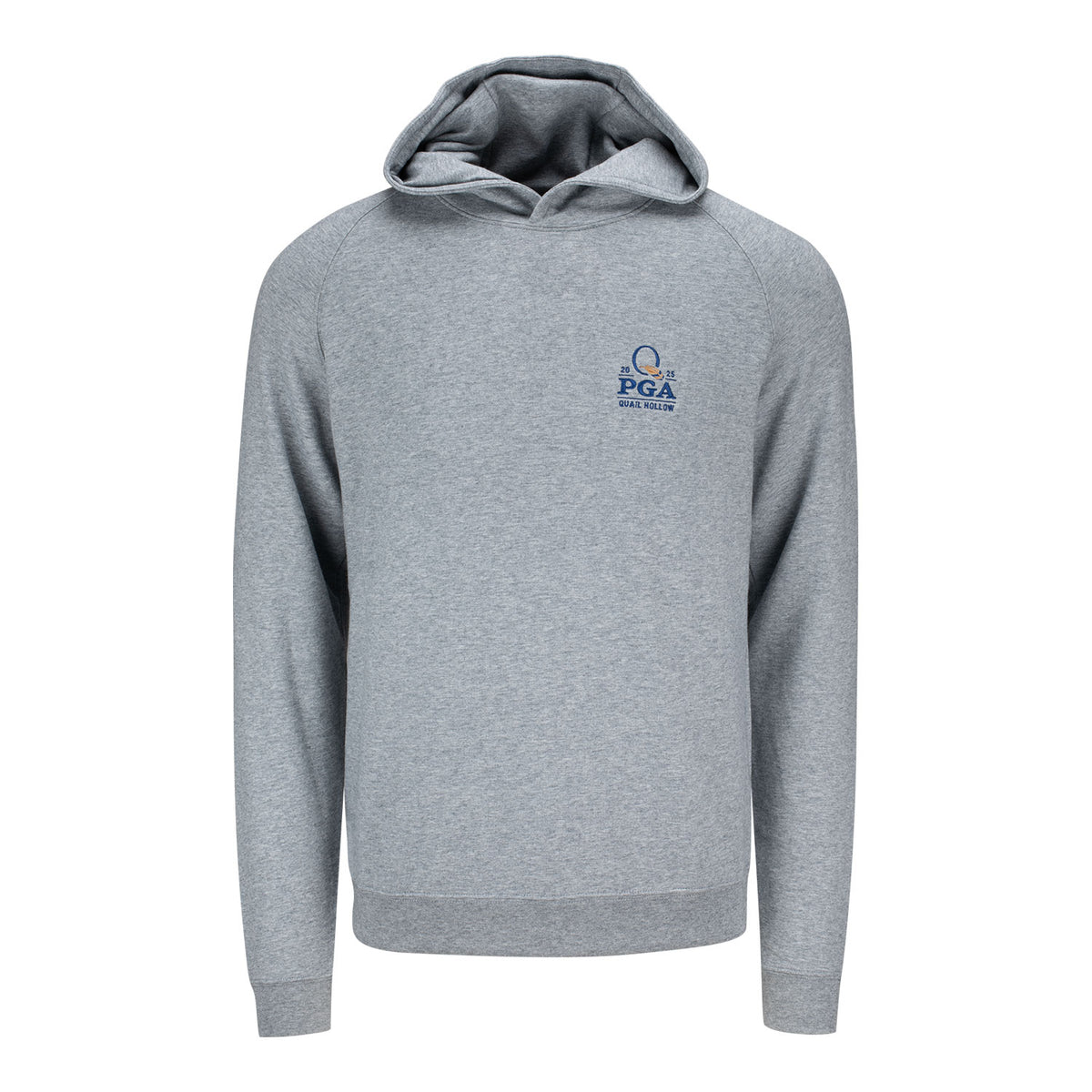 Holderness &amp; Bourne 2025 PGA Championship Lawson Hoodie in Heather Grey - Front View