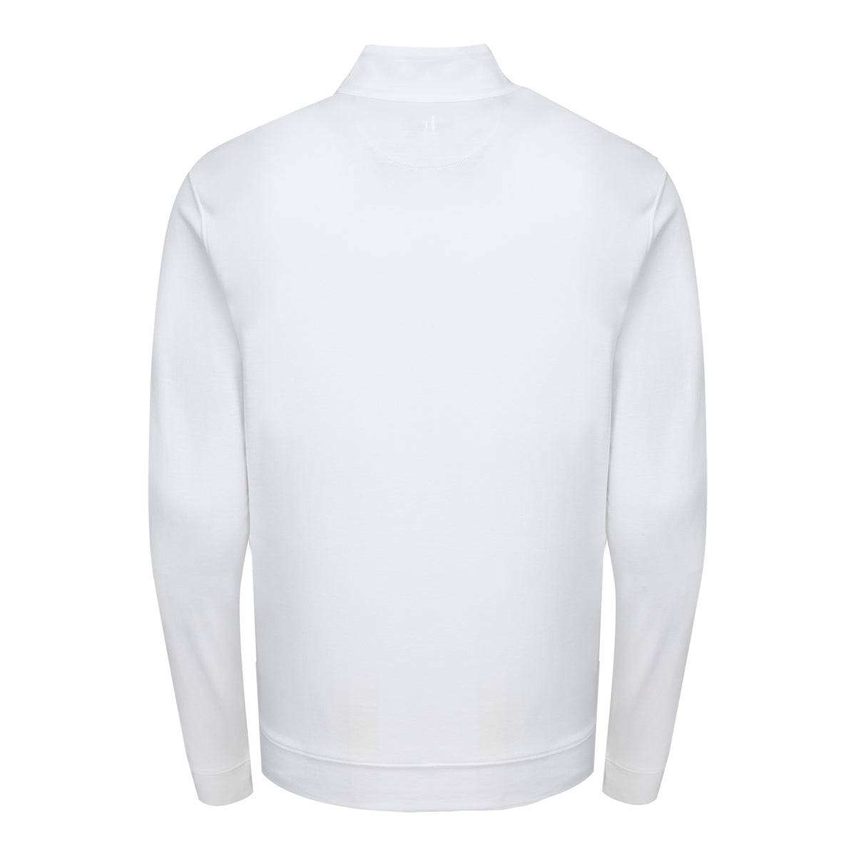 Johnnie-O 2025 PGA Championship Sully Cotton Quarter Zip in White - Back View