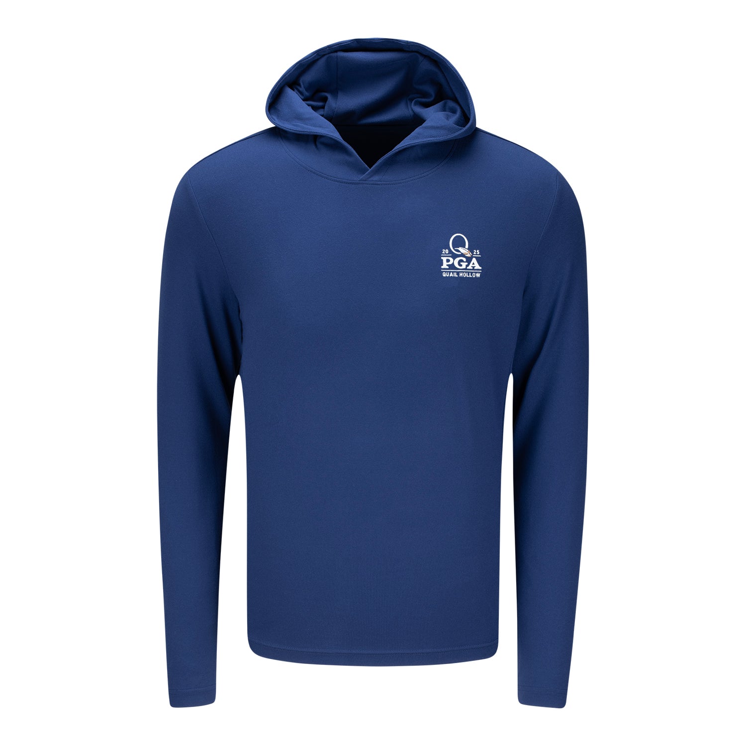 Holderness & Bourne 2025 PGA Championship Jackson Performance Hoodie in Navy - Front View