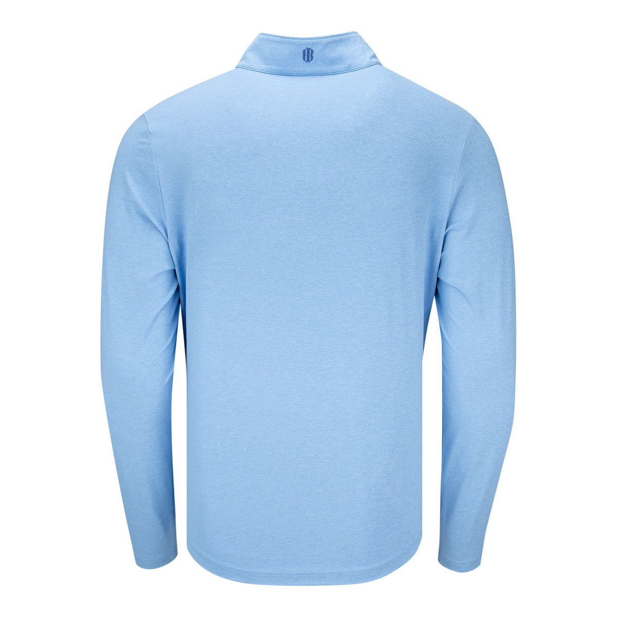 Holderness &amp; Bourne 2025 PGA Championship Bell Performance Quarter Zip in Heather Skye Blue - Back View