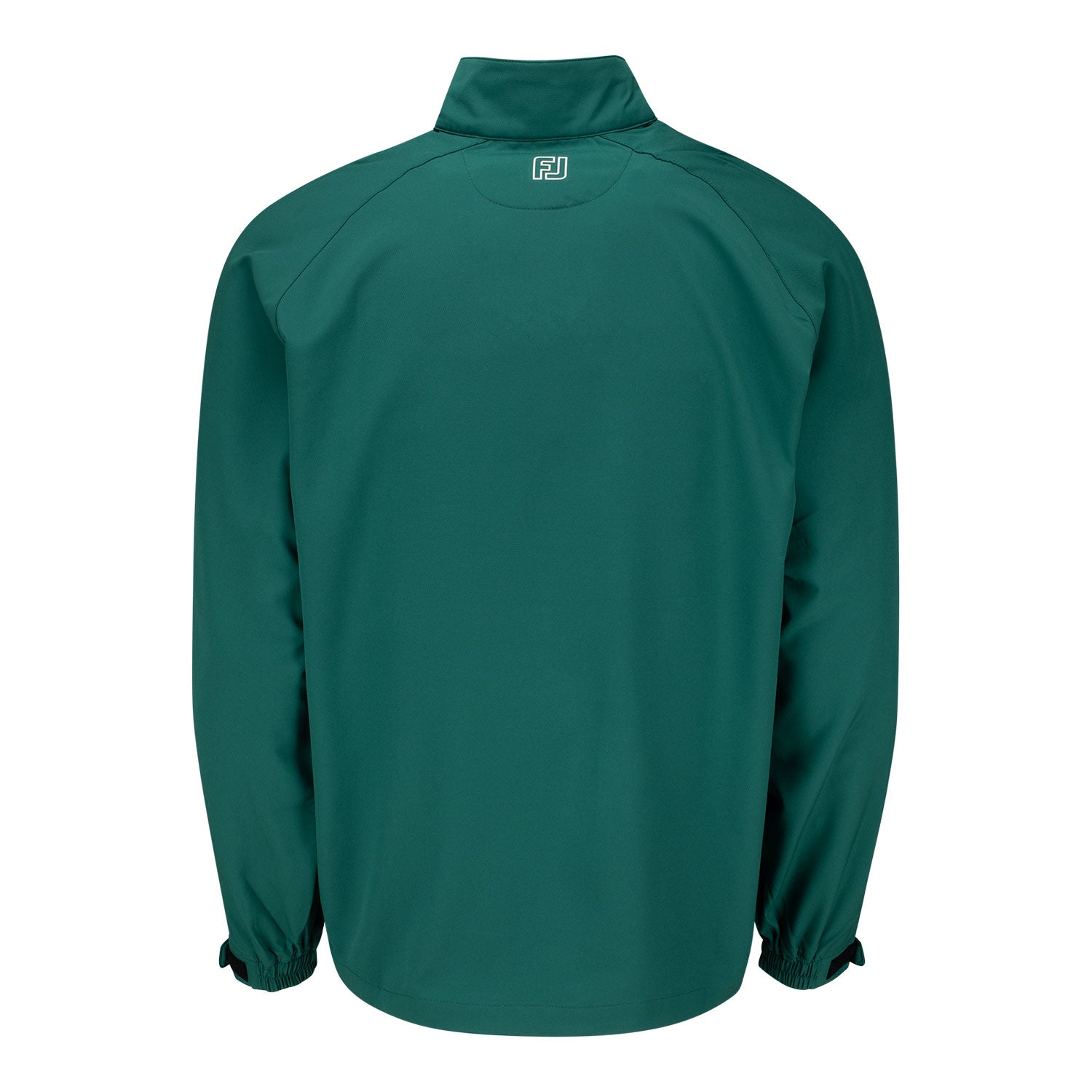 FootJoy 2026 PGA Championship Zephyr Long Sleeve Wind Shirt in Forest Green - Front View