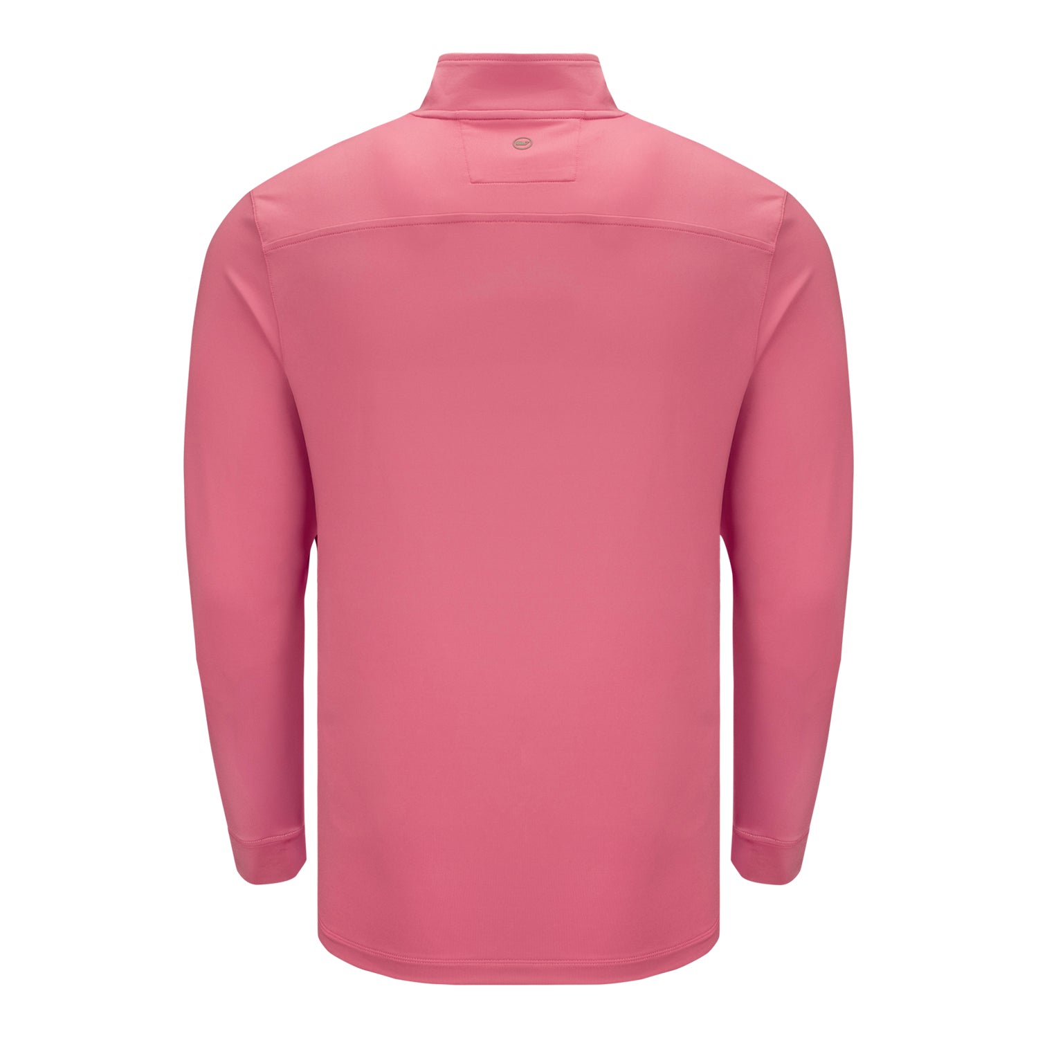 Vineyard Vines 2026 PGA Championship Performance Clubhouse Quarter Zip in Mariner Red - Front View