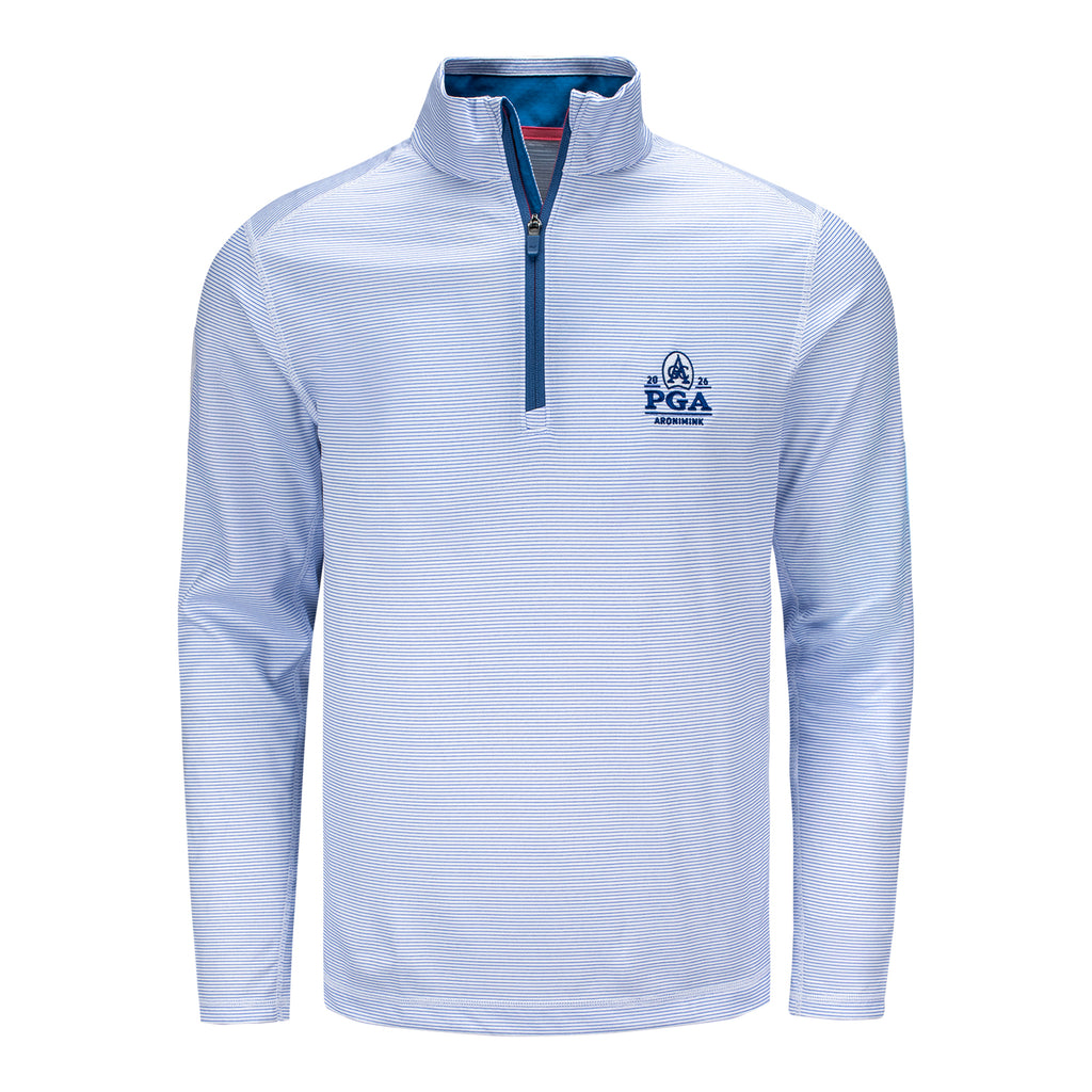 Vineyard Vines 2026 PGA Championship Sankaty Quarter Zip in Blue