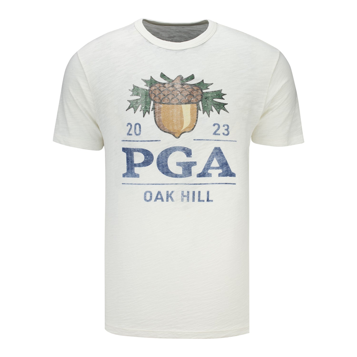 '47 Brand 2023 PGA Championship Grit Ol Scrum T-Shirt in White Wash- Front View