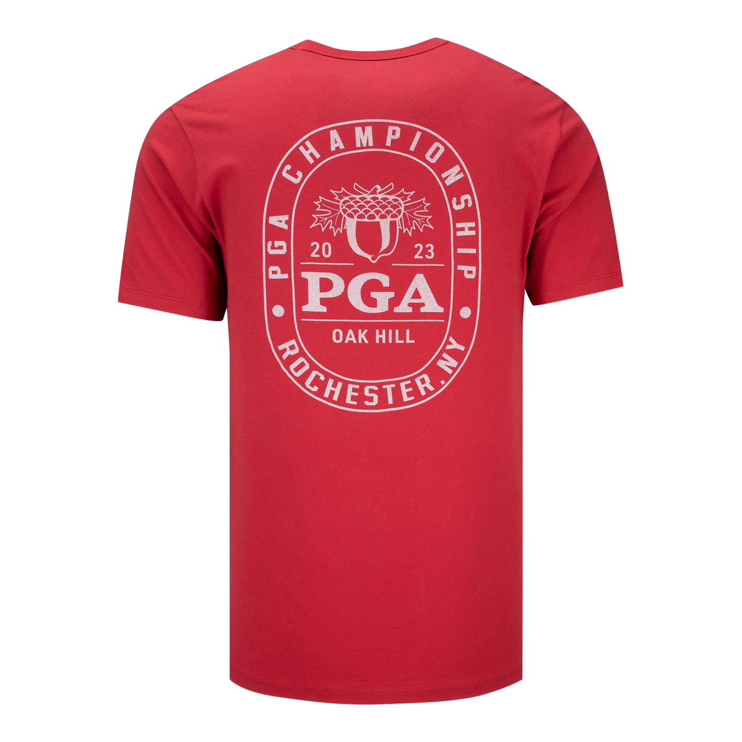 '47 Brand 2023 PGA Championship Back Slide Franklin T-Shirt in Red- Back View
