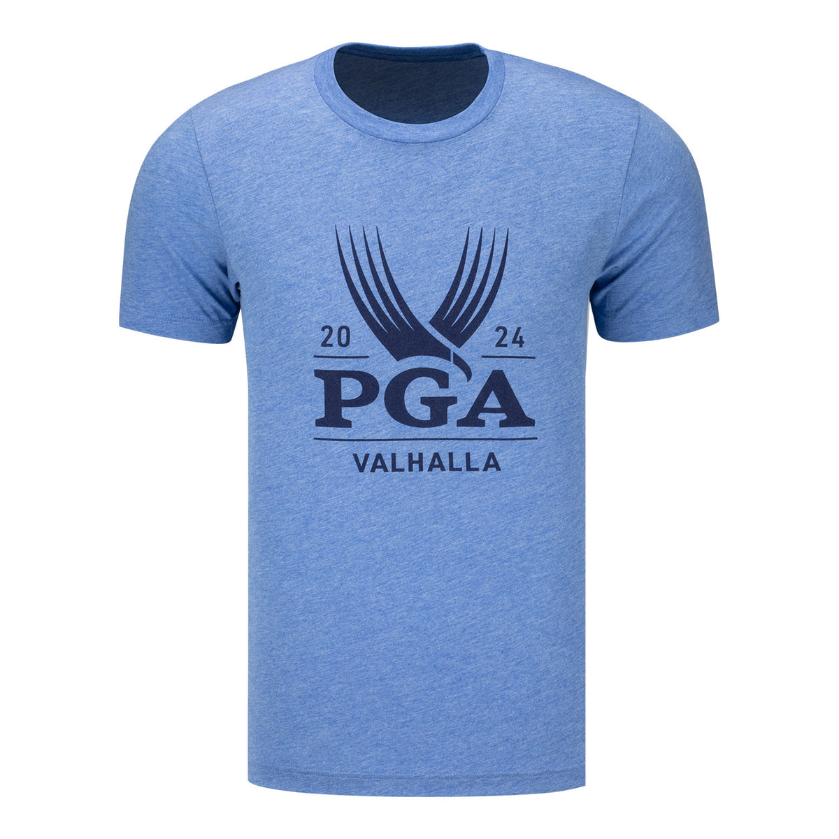 Ahead Men&#39;s 2024 PGA Championship T-Shirt in Blue Triblend