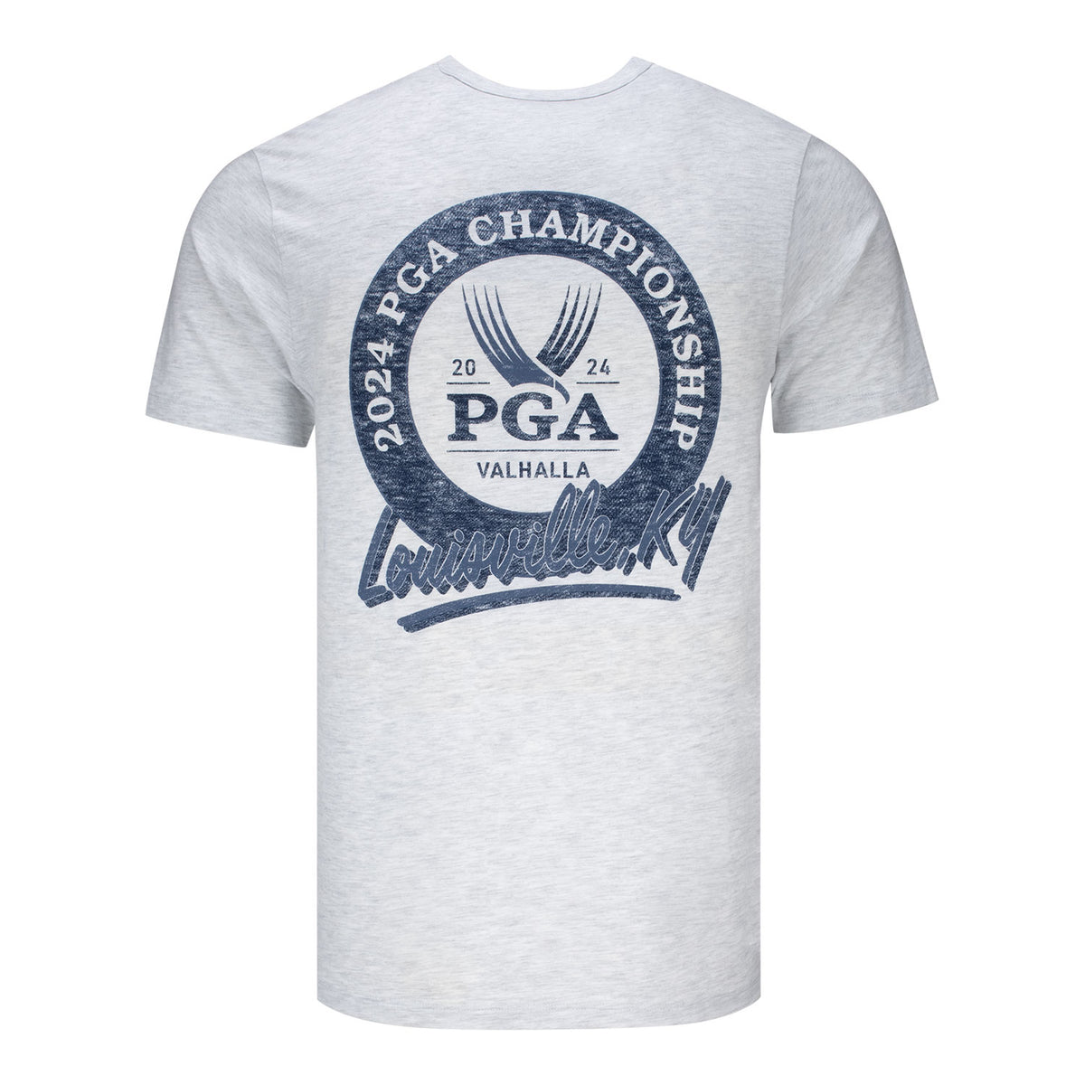 &#39;47 Brand 2024 PGA Championship Insignia T-Shirt in Relay Grey - Back View