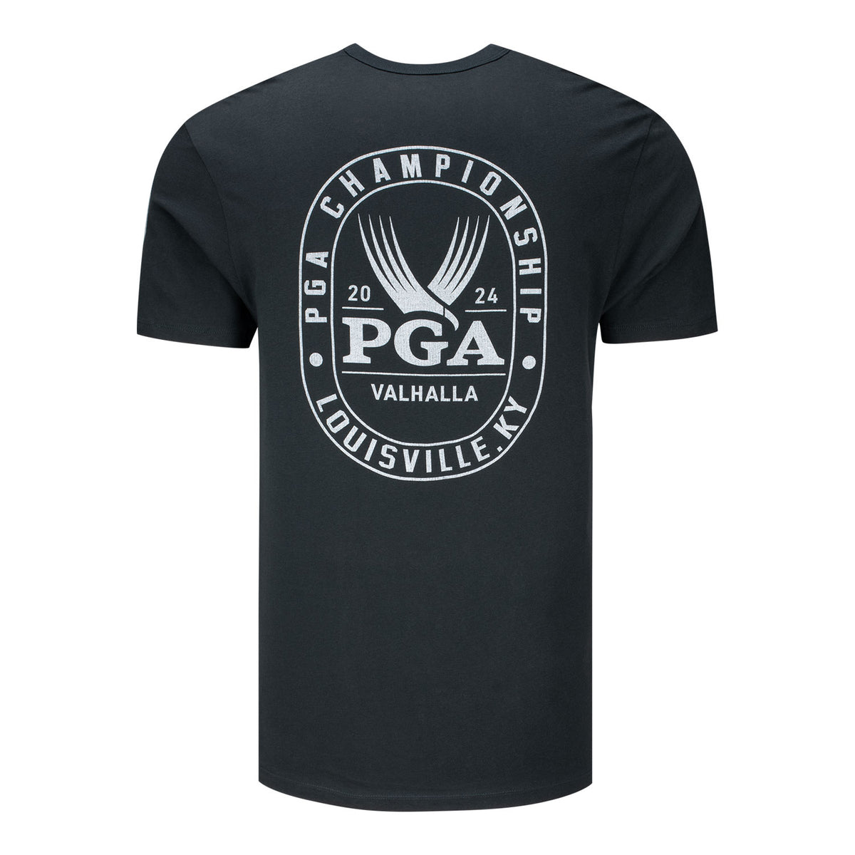 &#39;47 Brand 2024 PGA Championship Plaque T-Shirt in Flint Black - Front View