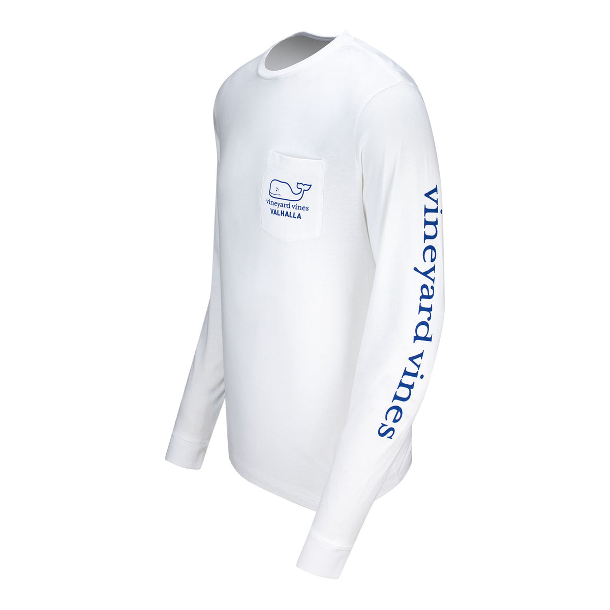 Vineyard Vines 2024 PGA Championship Long Sleeve Official Logo T-Shirt in White - Left Side View