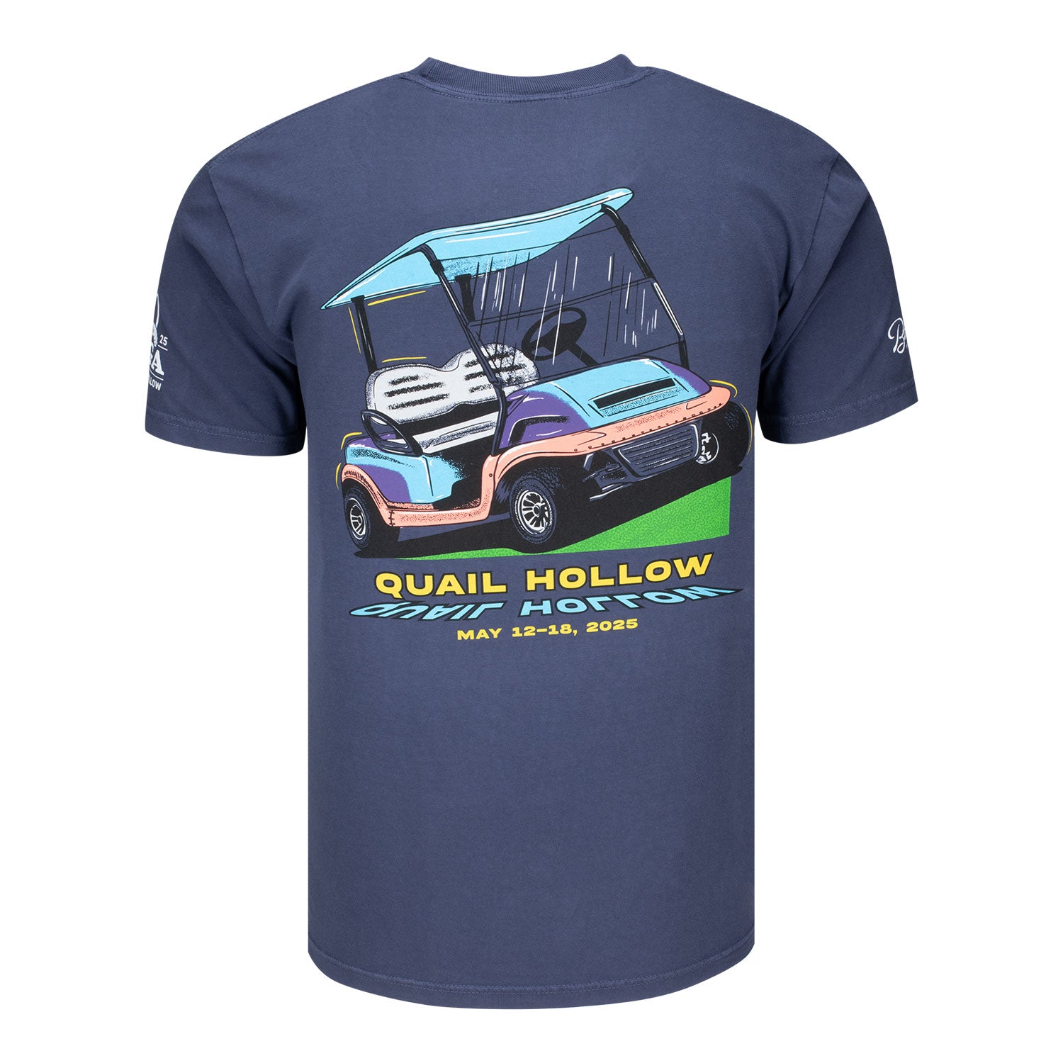 Barstool 2025 PGA Championship Quail Golf Cart T-Shirt in
