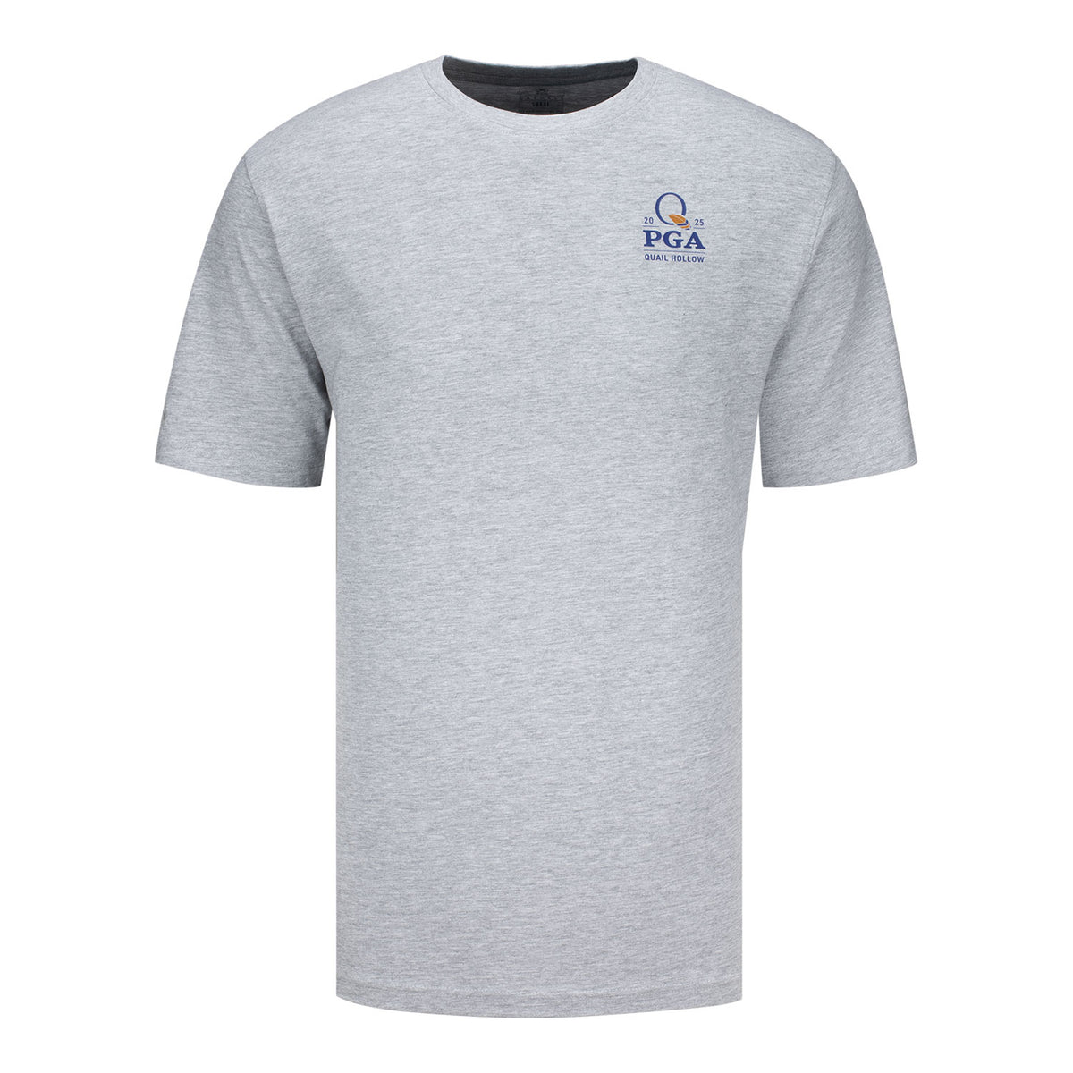 Ahead 2025 PGA Championship Past Champions T-Shirt in Grey - Front View