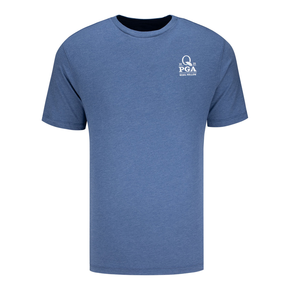 Ahead 2025 PGA Championship Green Mile T-Shirt in Oceana Blue - Front View