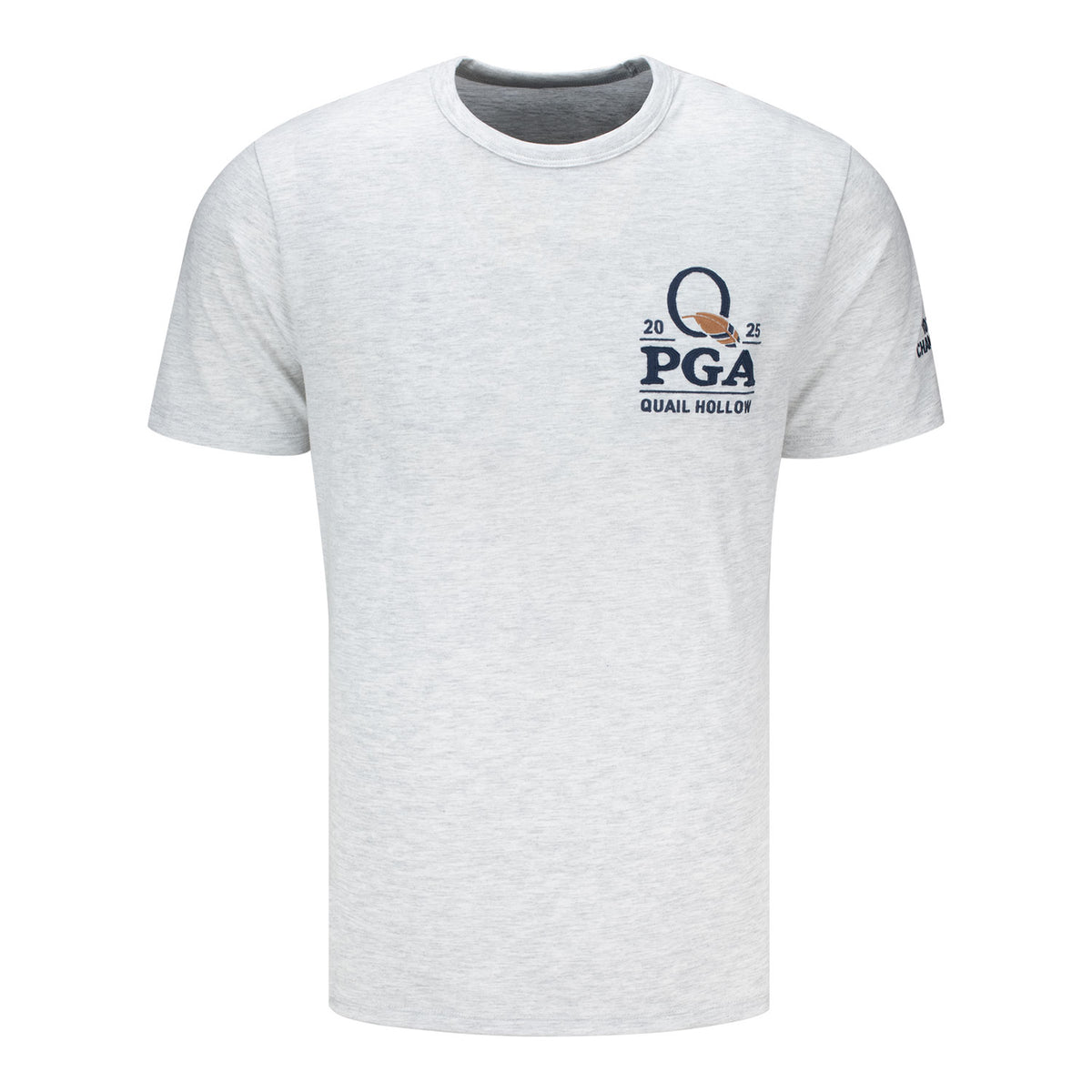 &#39;47 Brand 2025 PGA Championship Franklin Fieldhouse T-Shirt in Relay Grey - Front View