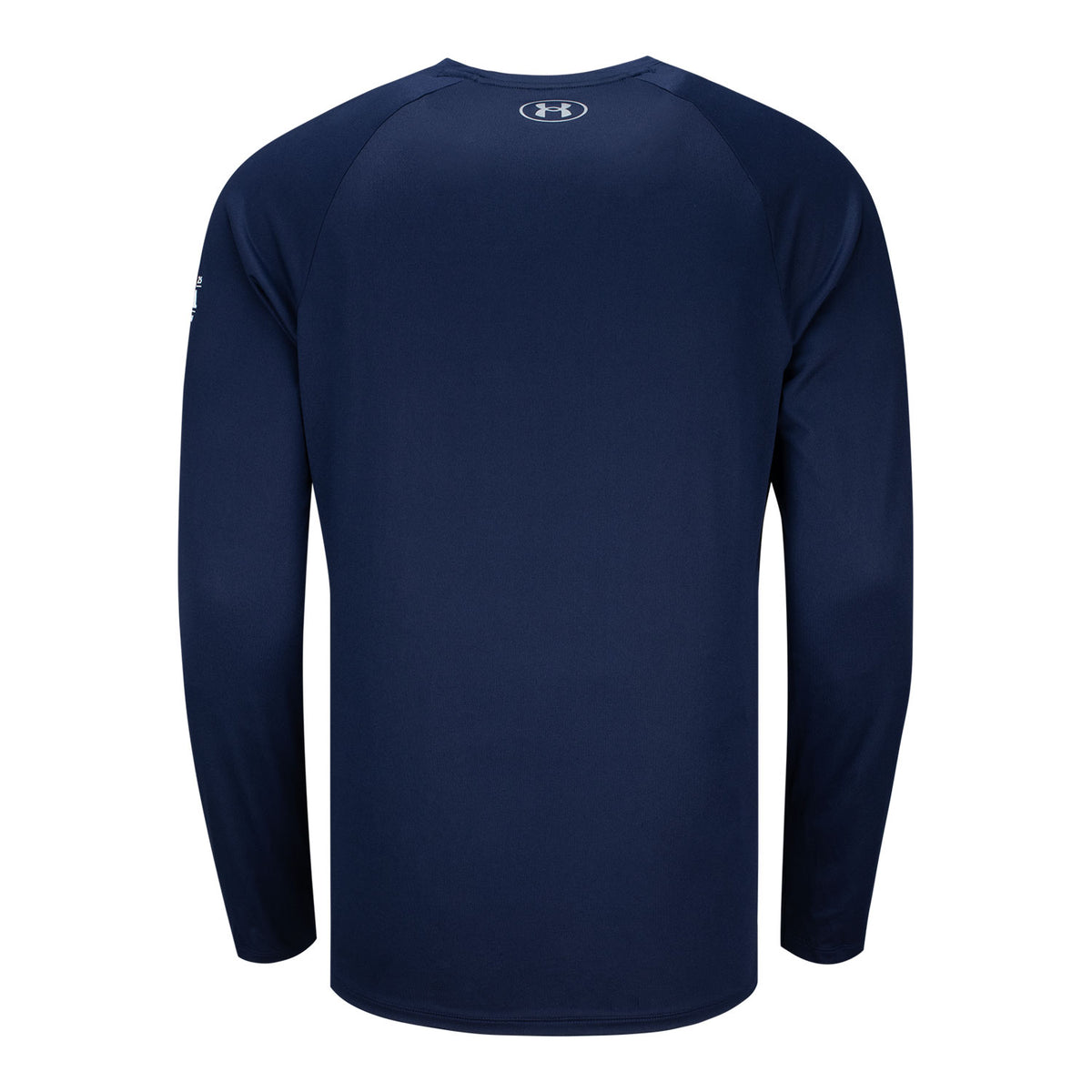 Under Armour 2025 PGA Championship 107th Text Long Sleeve Shirt in Midnight Navy - Back View