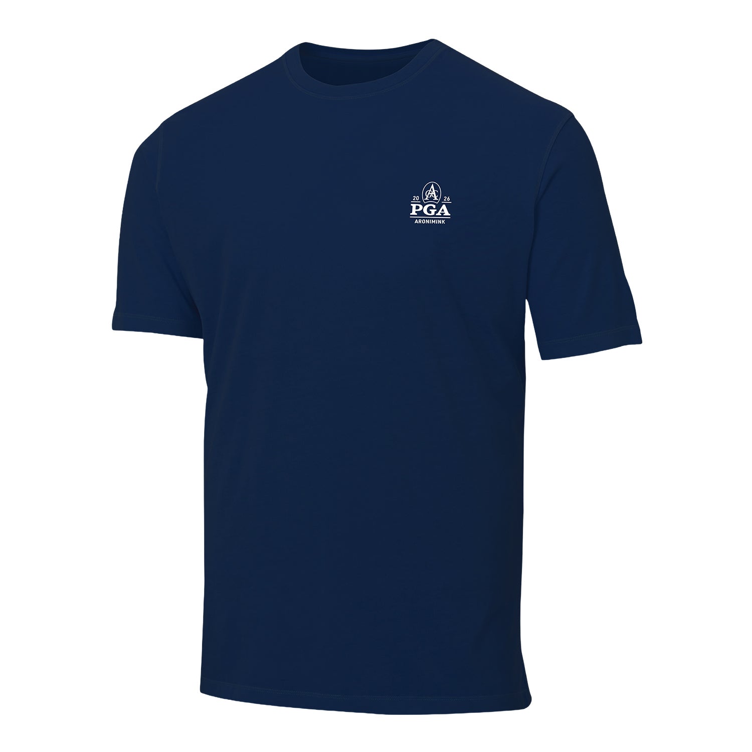 Ahead 2026 PGA Championship Past Champions T-Shirt in True Navy - Back View