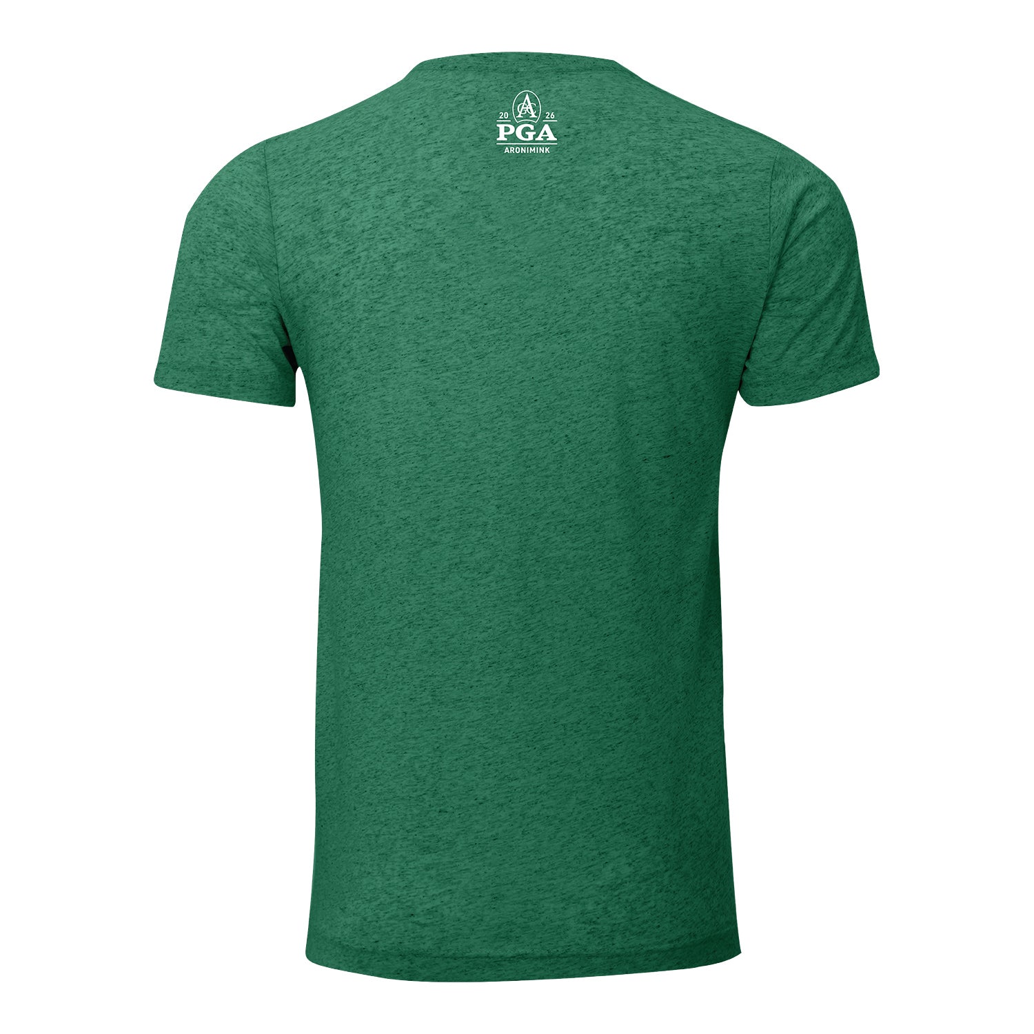 Ahead 2026 PGA Championship Clubhouse Sketch T-Shirt in Grass Green - Front View