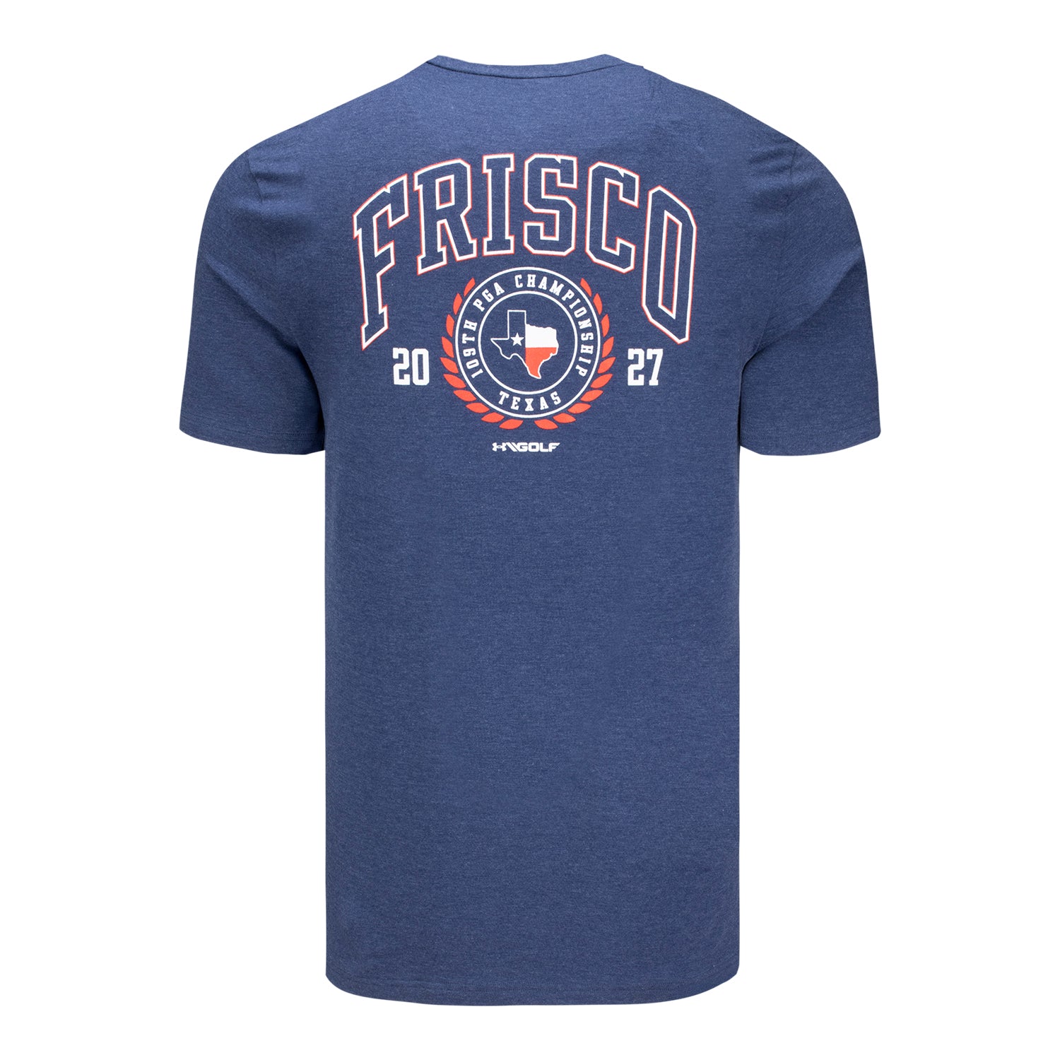 Under Armour 2027 PGA Championship Icon T-Shirt in Navy - Back