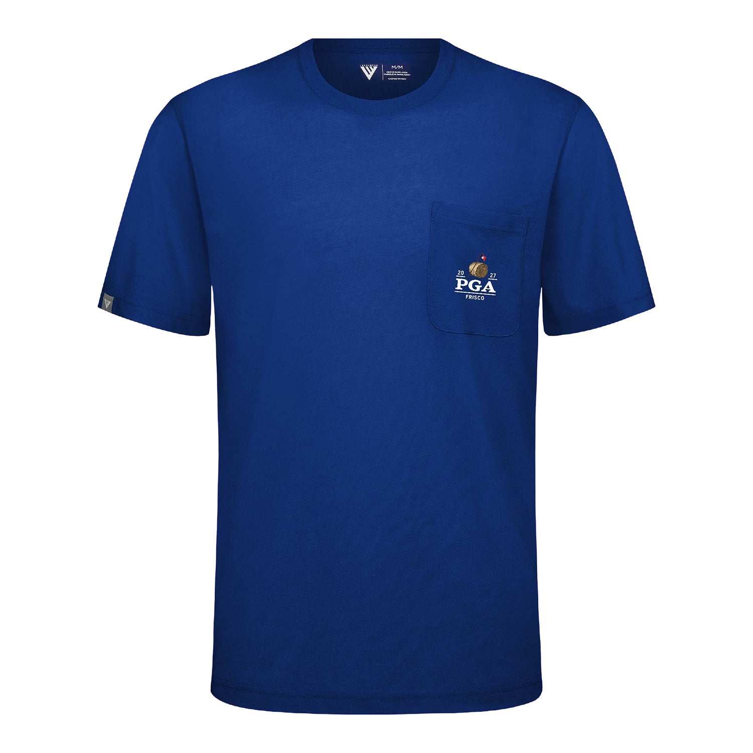 Levelwear 2027 PGA Championship Focal Pocket BBQ T-Shirt in Team Royal - Back