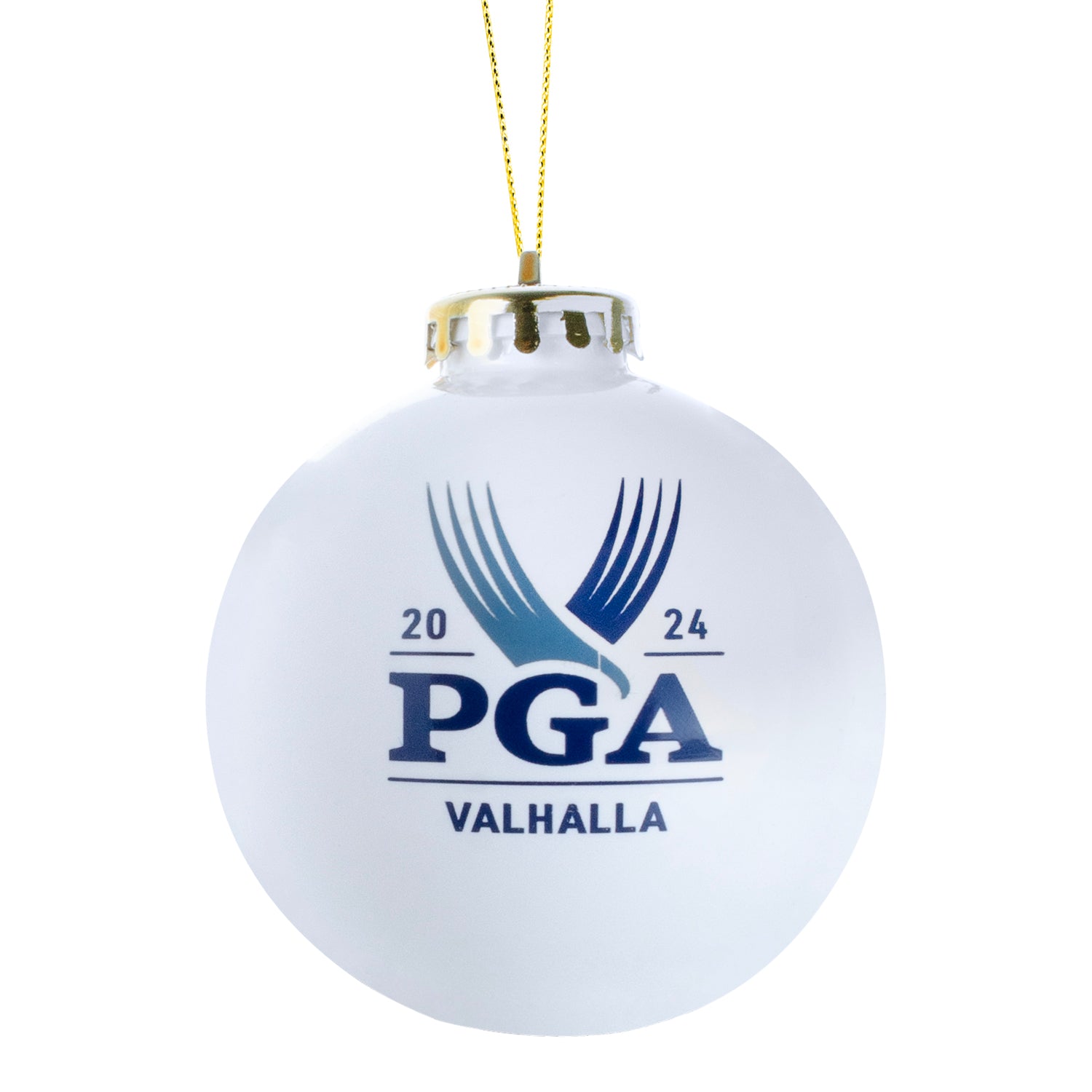 Tournament Solutions 2024 PGA Championship Holiday Ornament - Front View