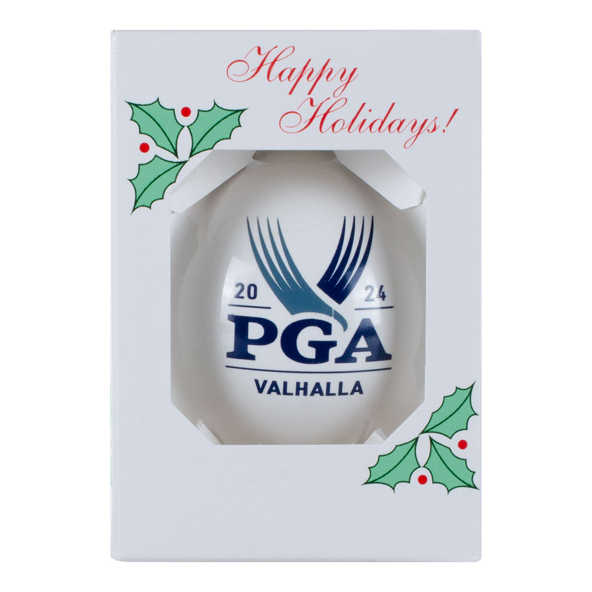 Tournament Solutions 2024 PGA Championship Holiday Ornament - Packaged View