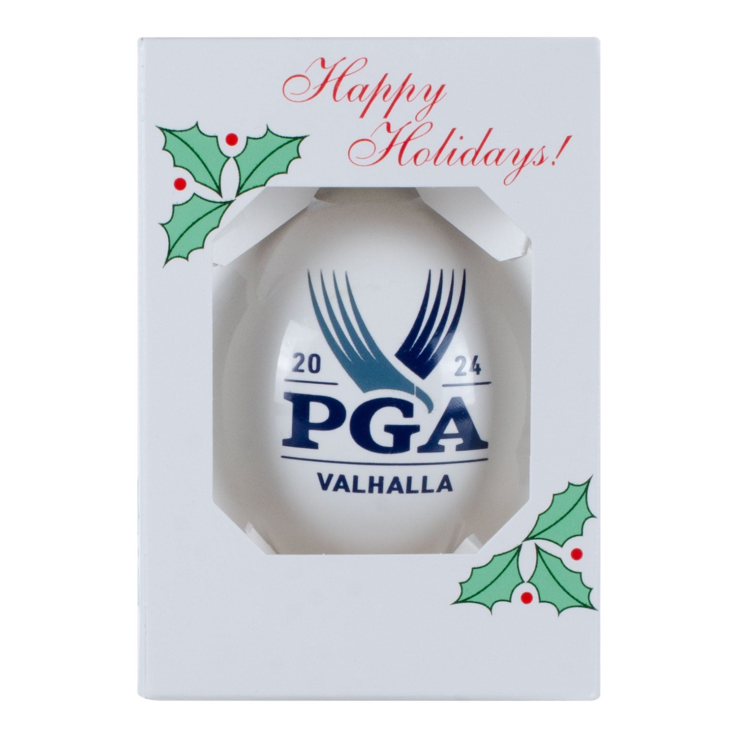 Tournament Solutions 2024 PGA Championship Holiday Ornament - Front View