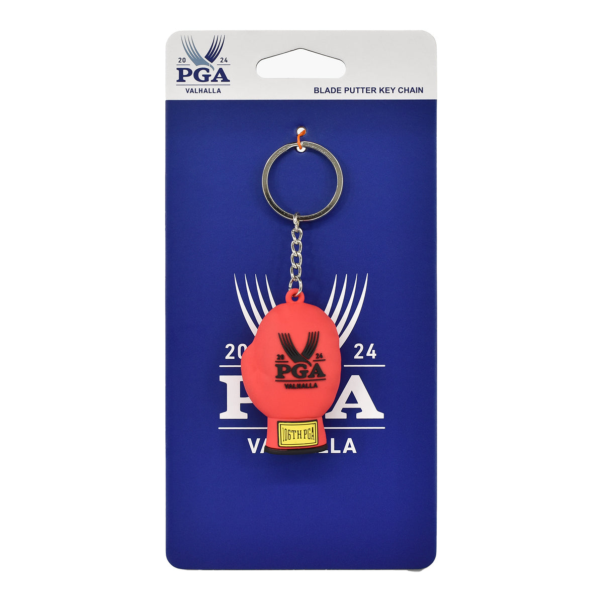 PRG Americas 2024 PGA Championship Boxing Glove Key Chain - Front View