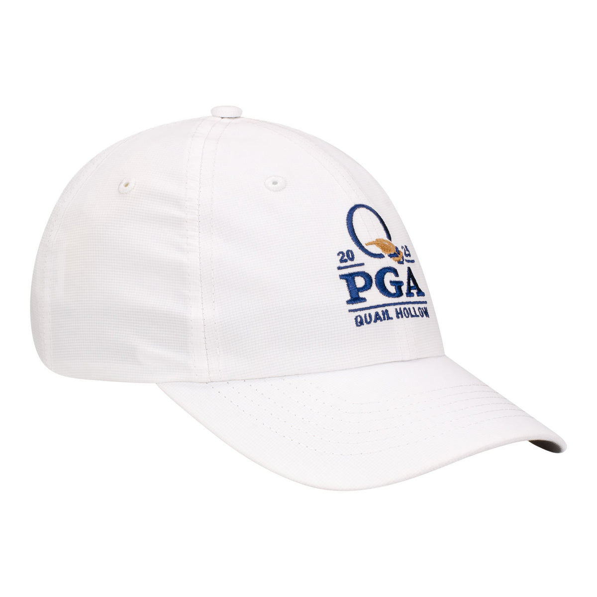 Imperial 2025 PGA Championship Youth Original Performance Hat in White - Angled Front Right View