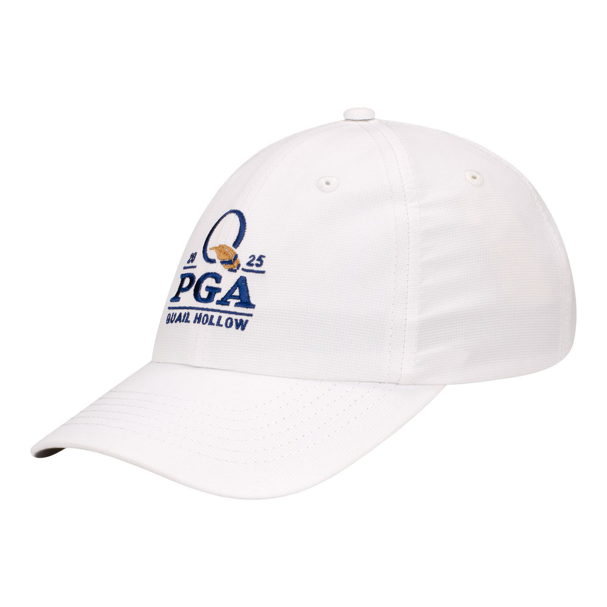 Imperial 2025 PGA Championship Youth Original Performance Hat in White - Angled Front Left View