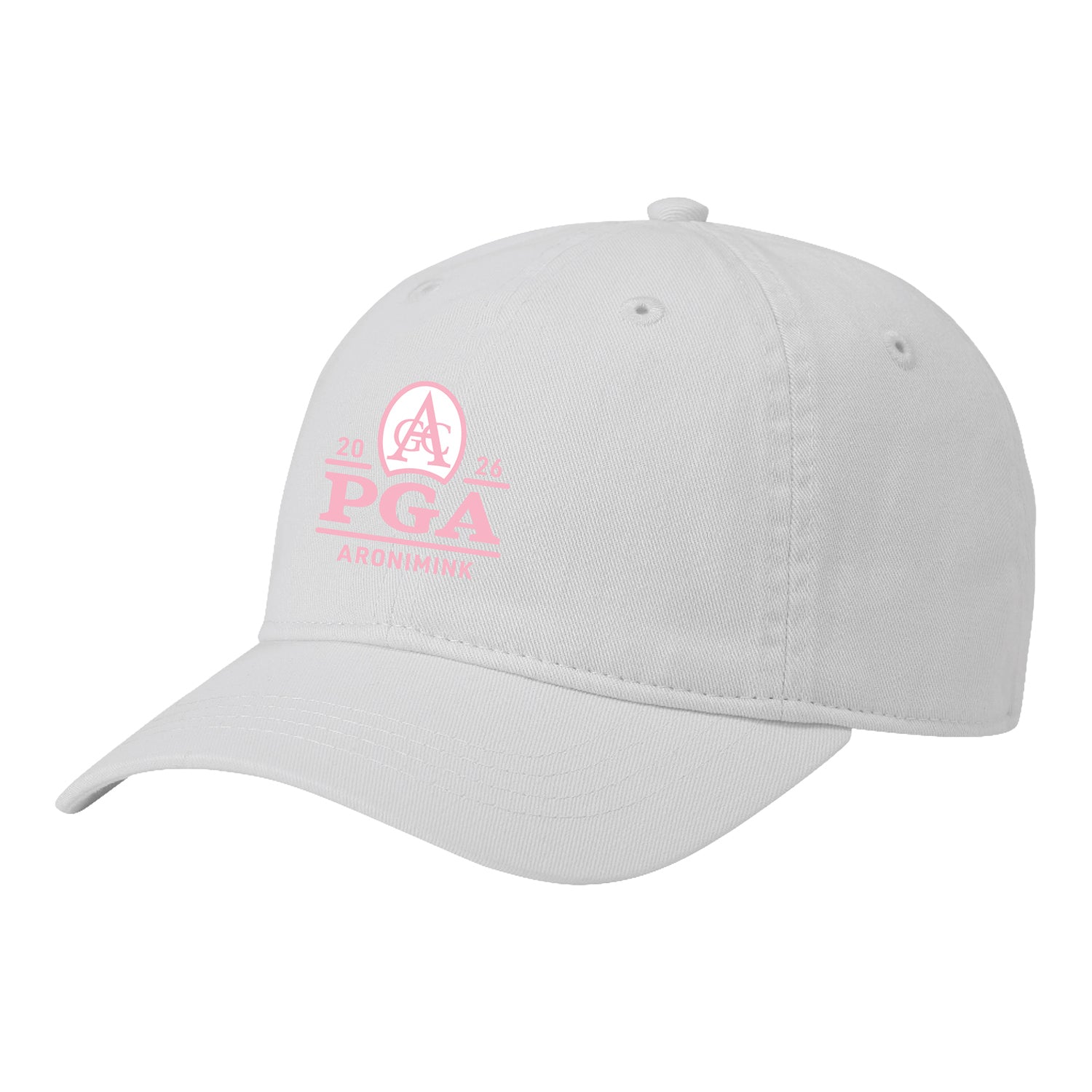 Garb 2026 PGA Championship Youth Jim Hat in White - Front View