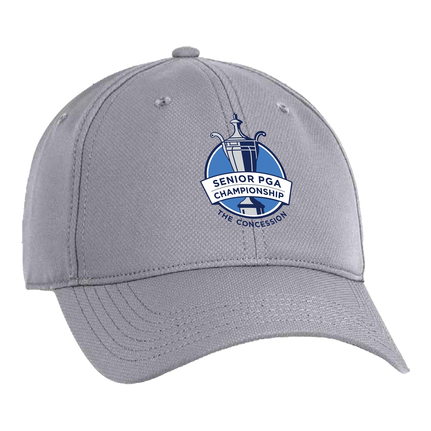 Ahead 2026 Senior PGA Championship Frio Performance Hat in Grey - Front View