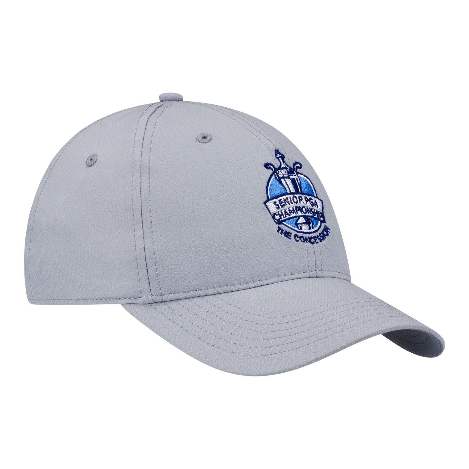 Ahead 2026 Senior PGA Championship Frio Performance Hat in Grey - Angled Front Left View