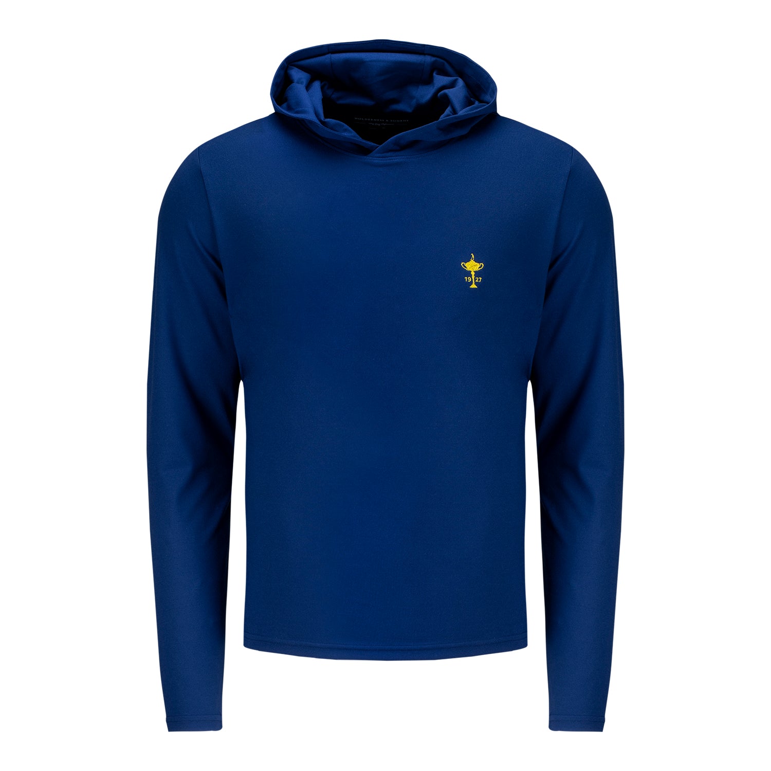 Holderness & Bourne the Jackson Trophy Pullover in Navy- Front View