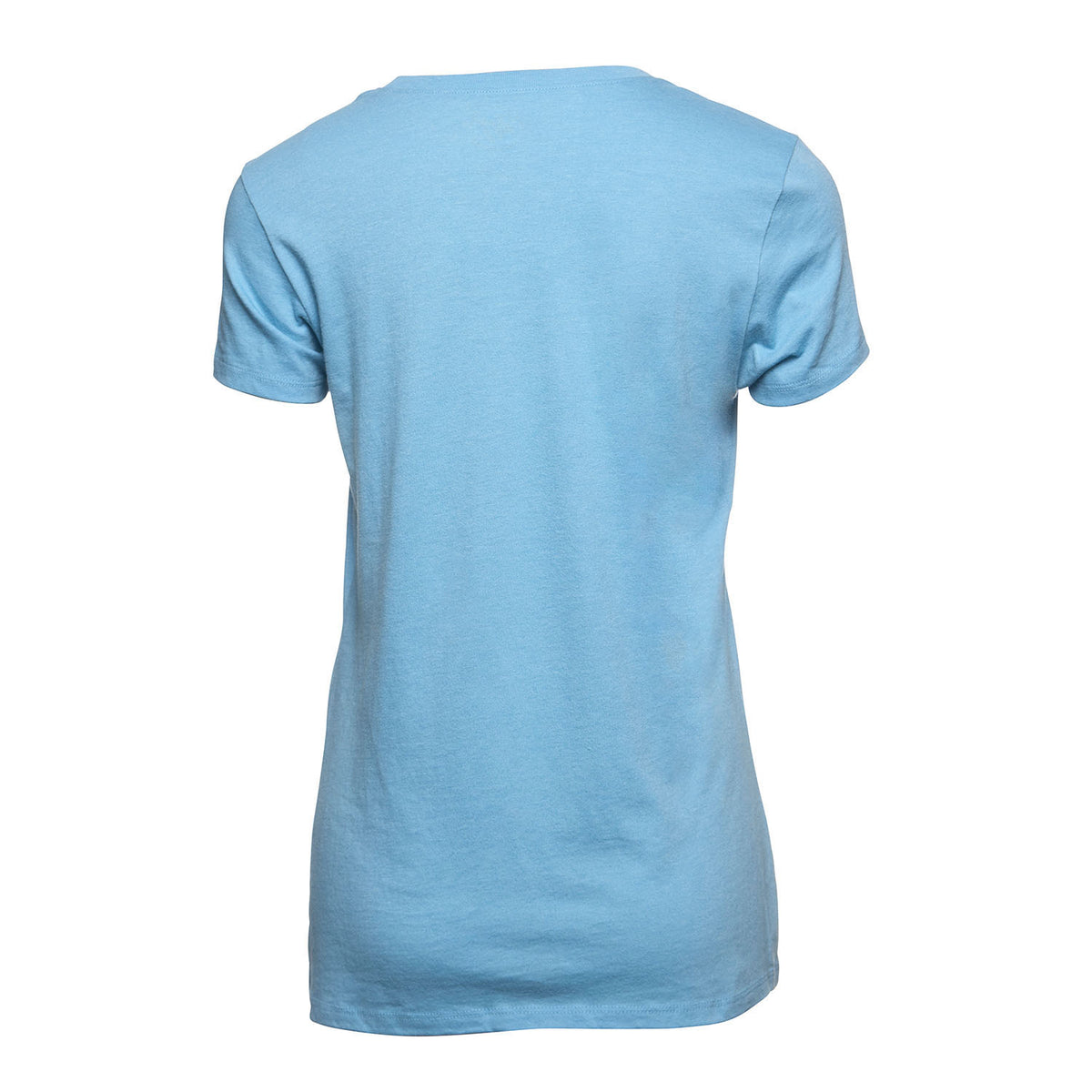 47 Brand Women&#39;s Imprint Club Scoop Neck T-Shirt in Blue- Back View