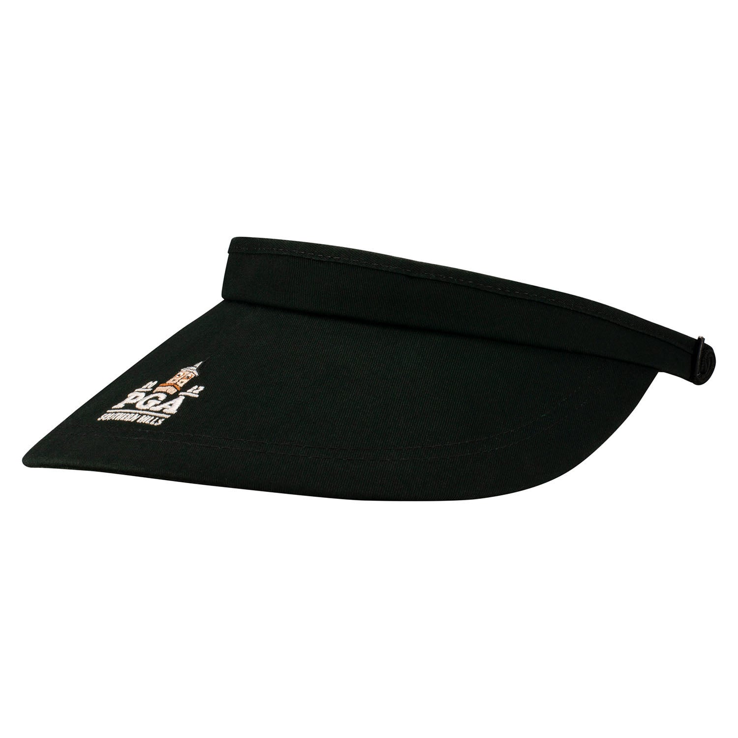 AHEAD Women's Ol Visor in Black- Side View