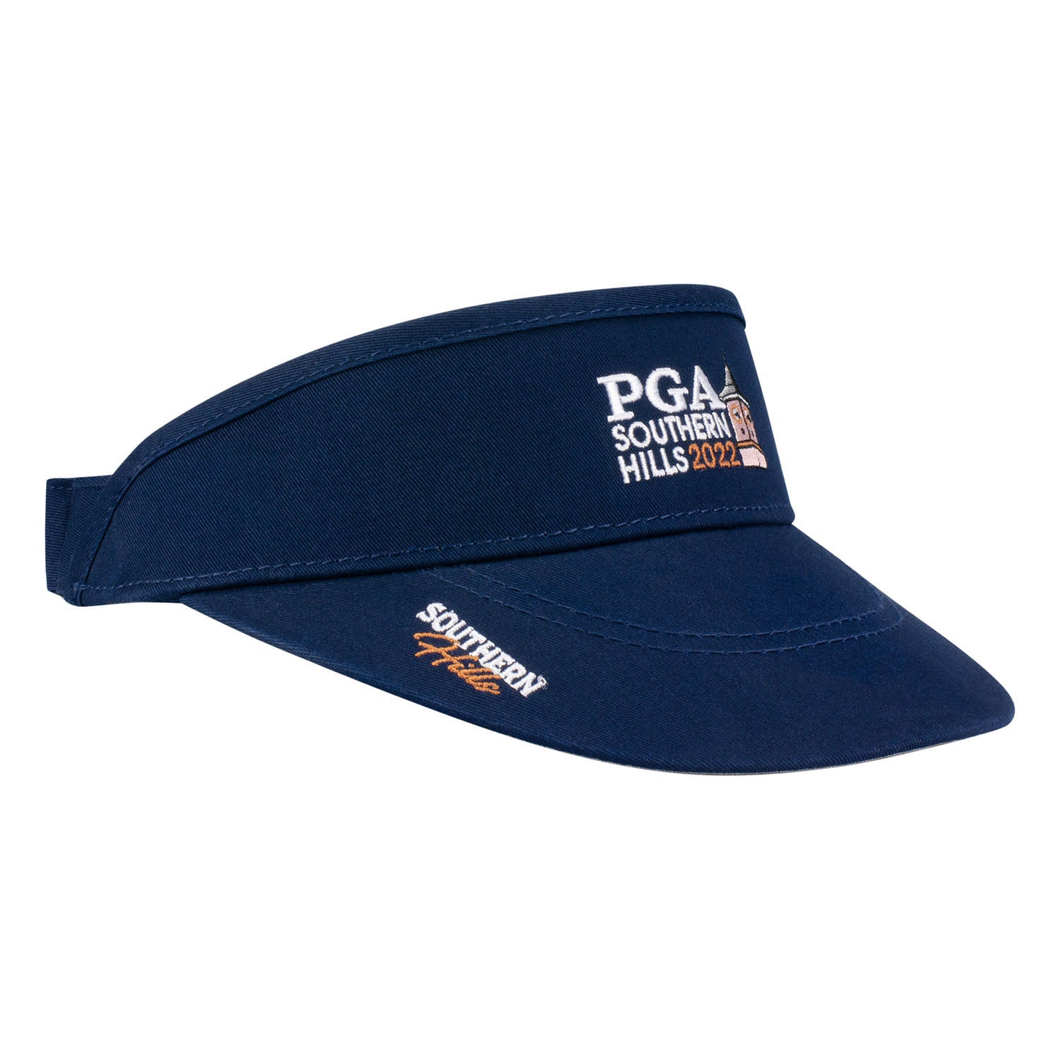 AHEAD Art Visor in Navy- Front View