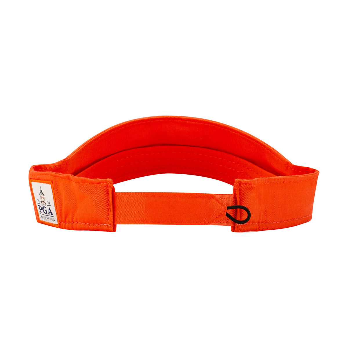 AHEAD Art Visor in Orange- Back View