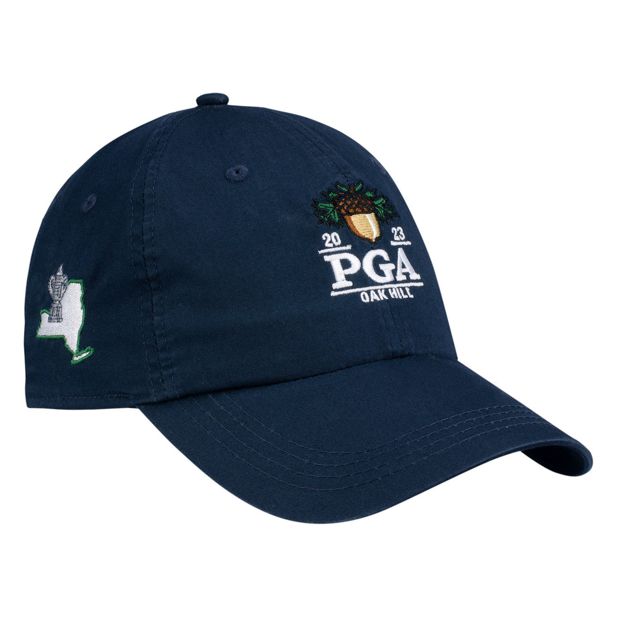 Ahead 2023 PGA Championship Hat in Navy- Front View