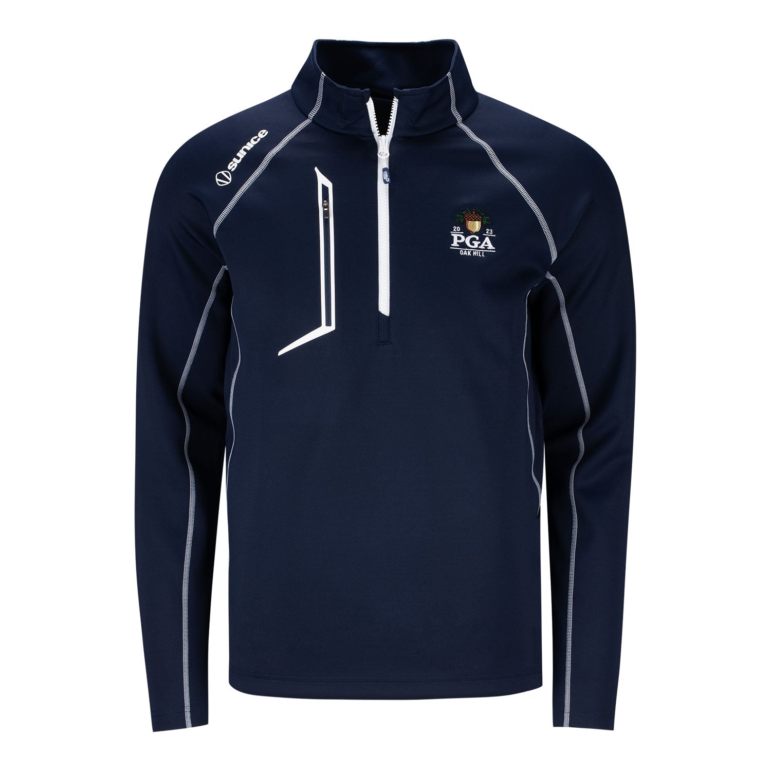 Sunice 2023 PGA Championship Allendale 2.0 Pullover in navy- Front View