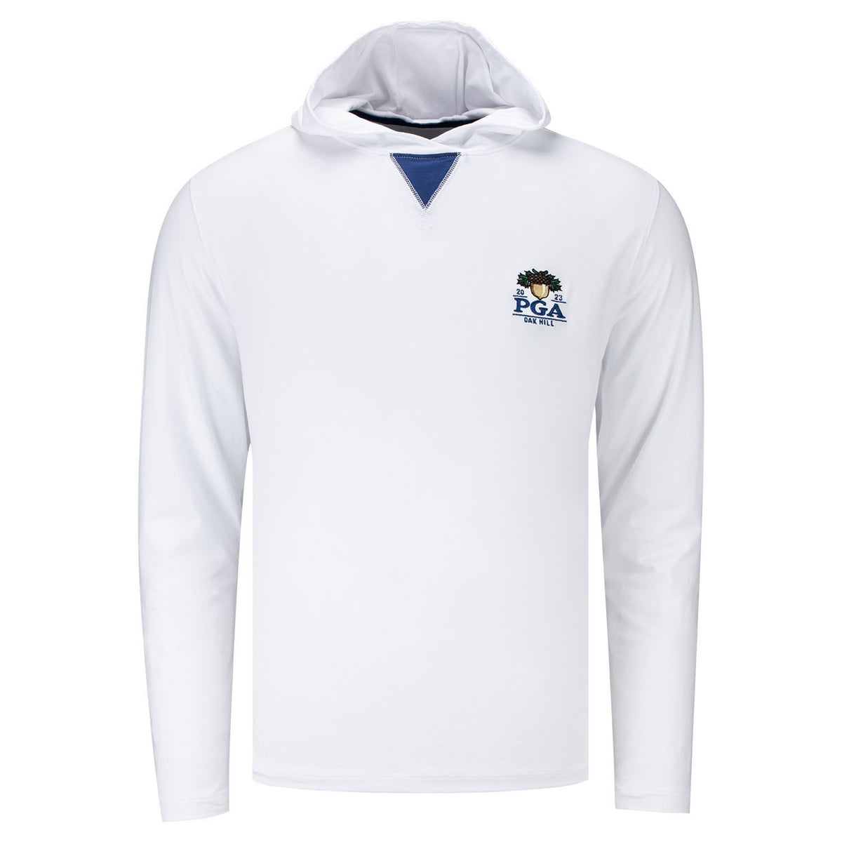 B. Draddy 2023 PGA Championship Willie Hoodie in White- Front View