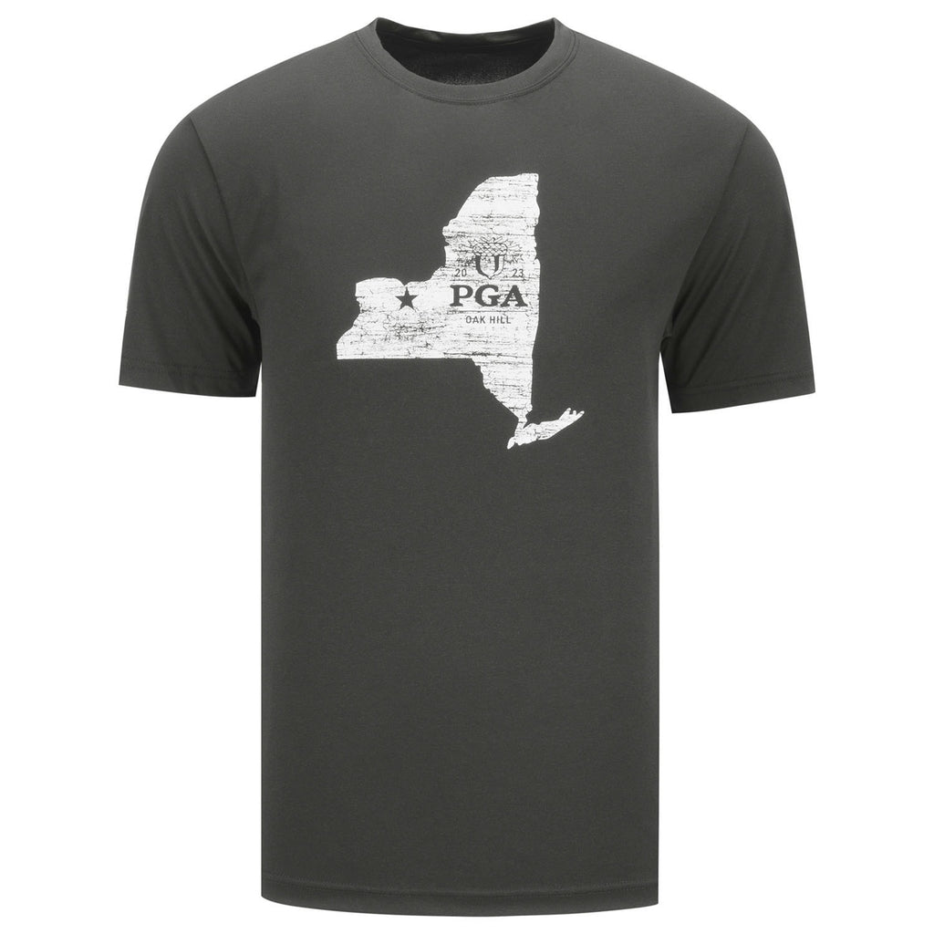 Levelwear 2023 PGA Championship Anthem T-Shirt in Charcoal